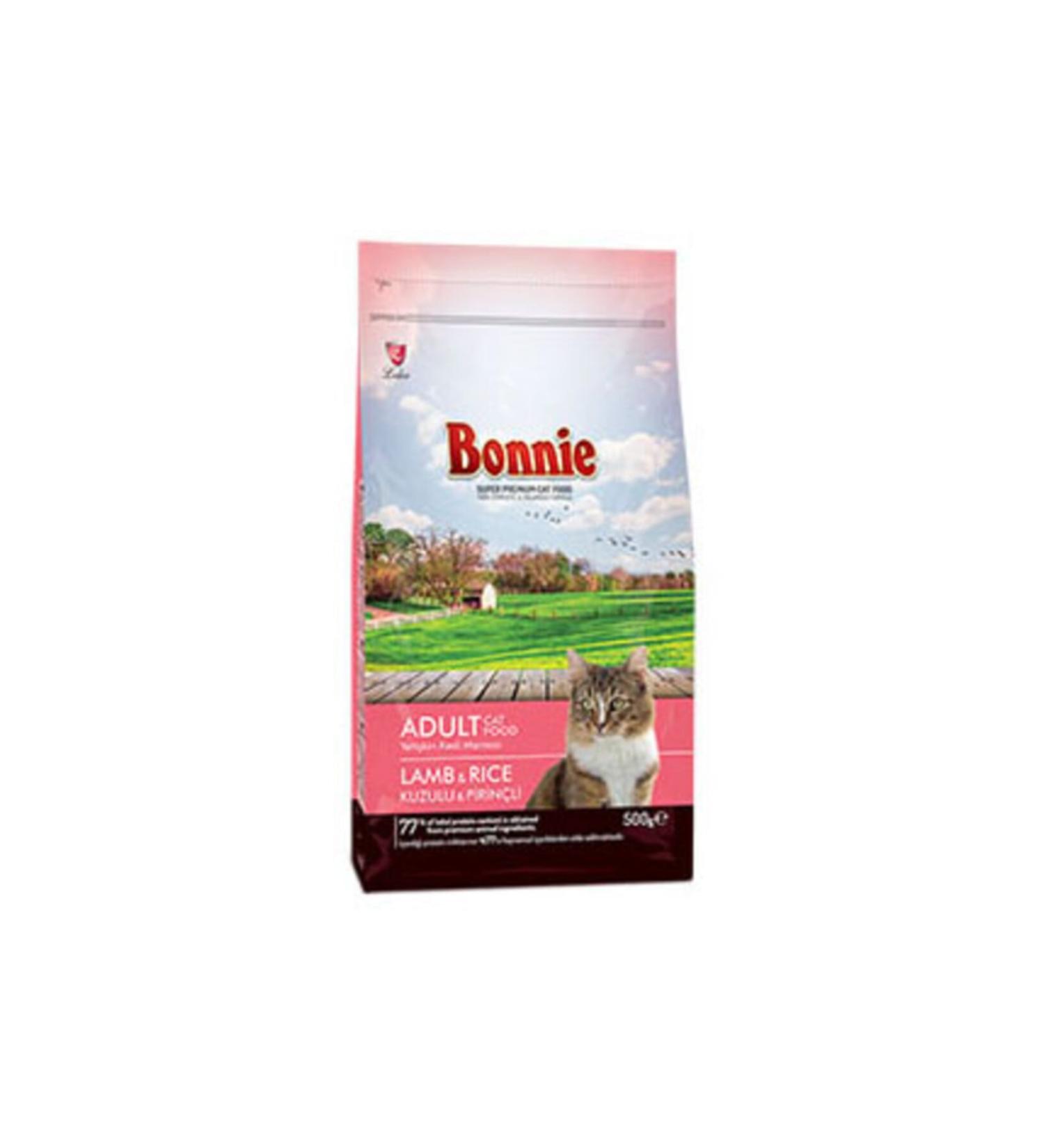Bonnie Natural Premium Adult Dry Cat Food 500 gr