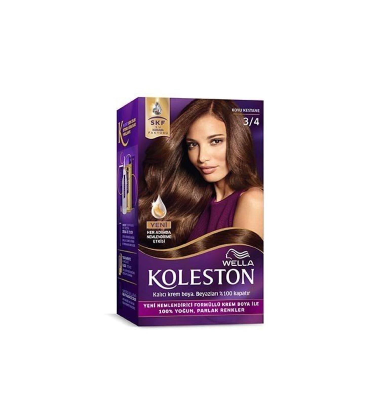 Wella Kit 3.4 Dark Chestnut