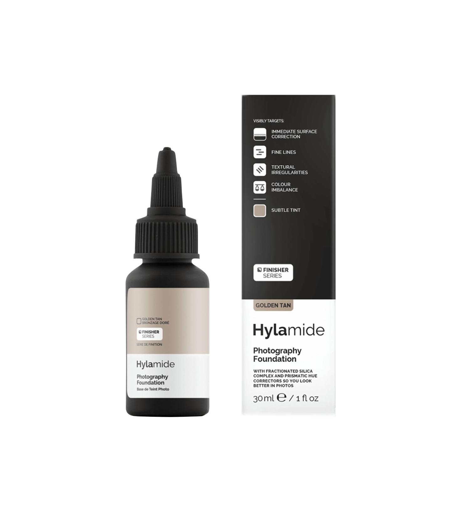 Hylamide Photography Foundation Finisher Series - Golden Tan (NEW GENERATION GOLD FOUNDATION) 30 ml