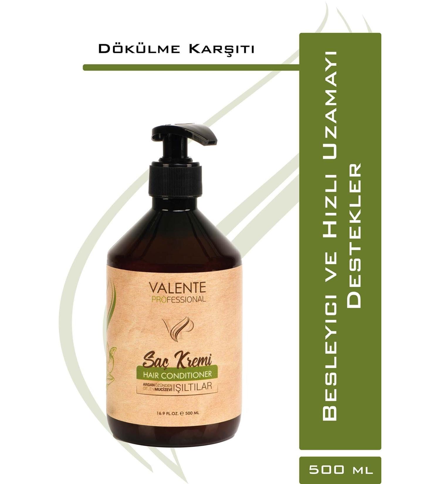 Valente Professional Anti-Loss Hair Conditioner (ARGAN EXTRACT) 500ml