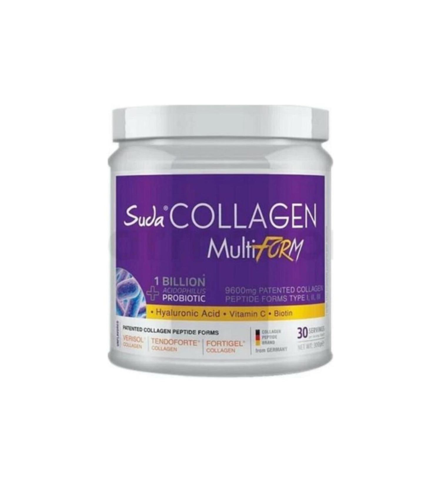 Collagen + Probiotic in Water Flavorless Flavored Food Supplement 300 G