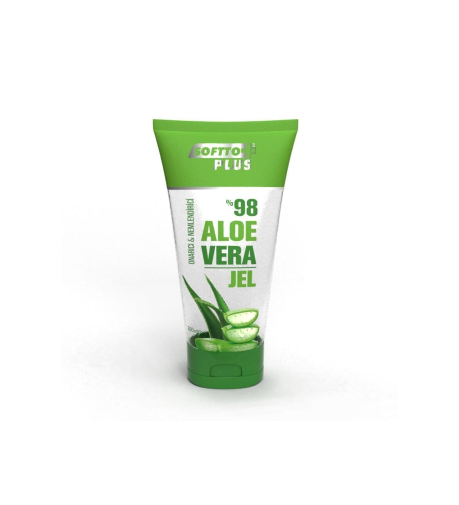 Softto Plus Aloe Vera Gel Repairing & Moisturizing 200ml