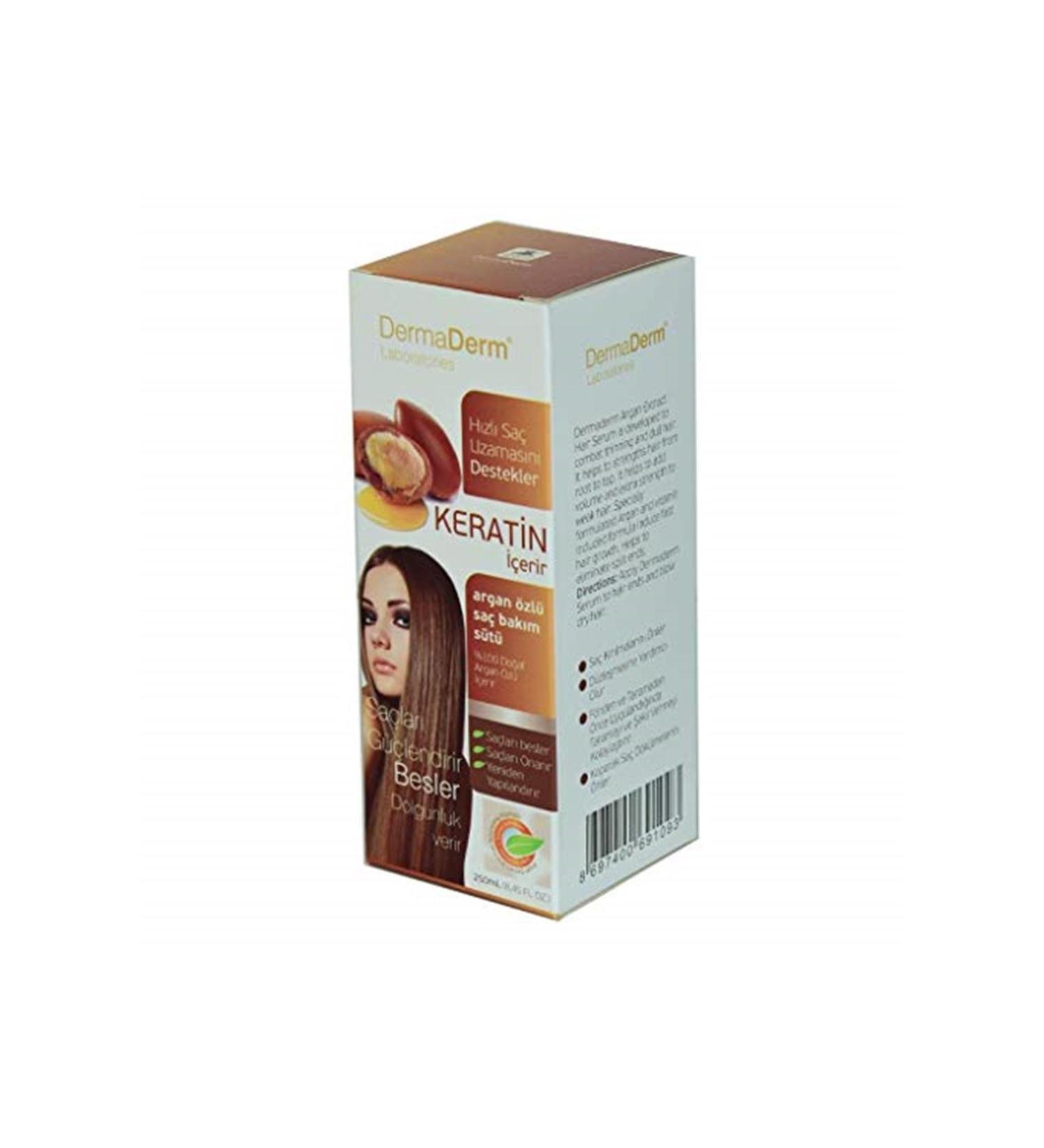 DermaDerm: Argan Essence Hair Care Milk: Hair Serum and Oil - Buy Online on GoSupps.com