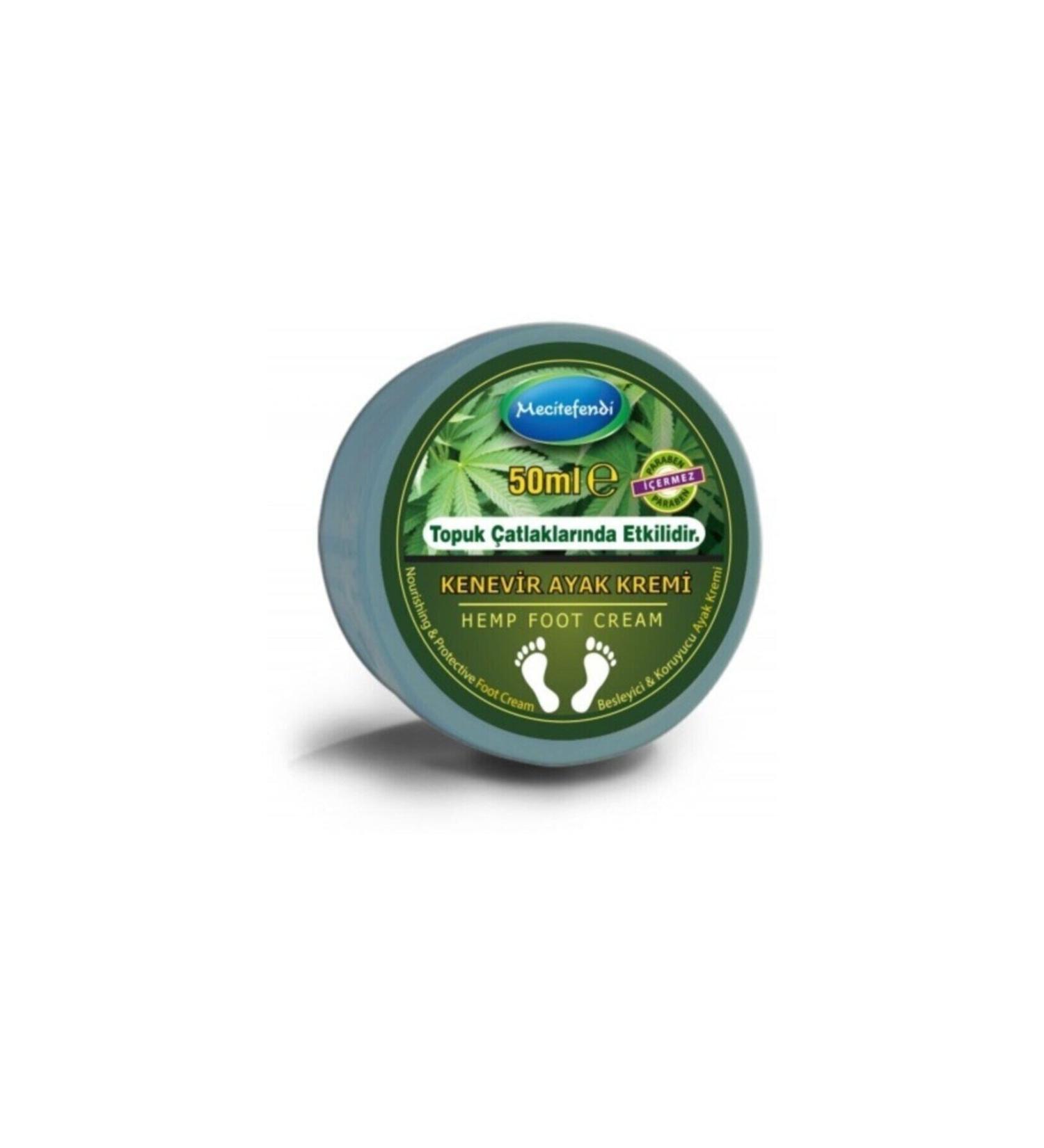 Mecit Efendi Hemp Foot Cream 50 Ml