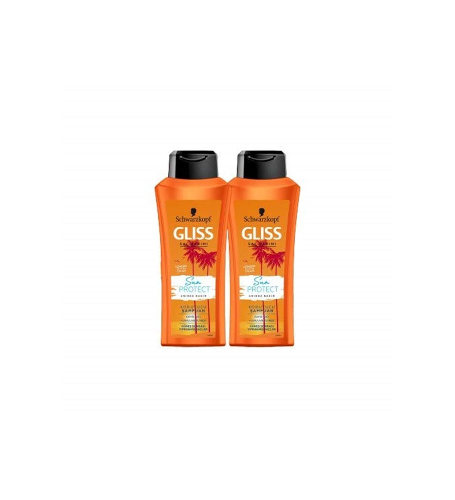 Gliss Sun Protect Shampoo 525 Ml X 2 Pcs Category: Shampoo
