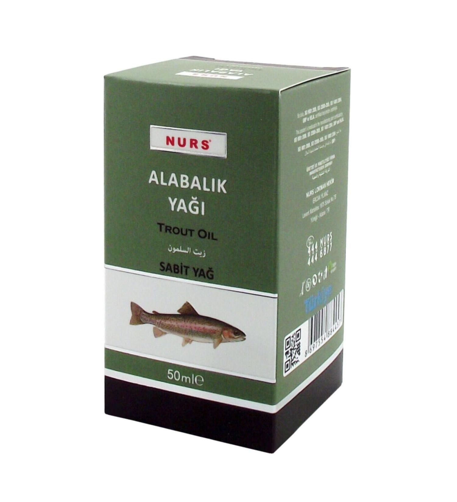 Nurs Lokman Hekim Trout Oil 50ml