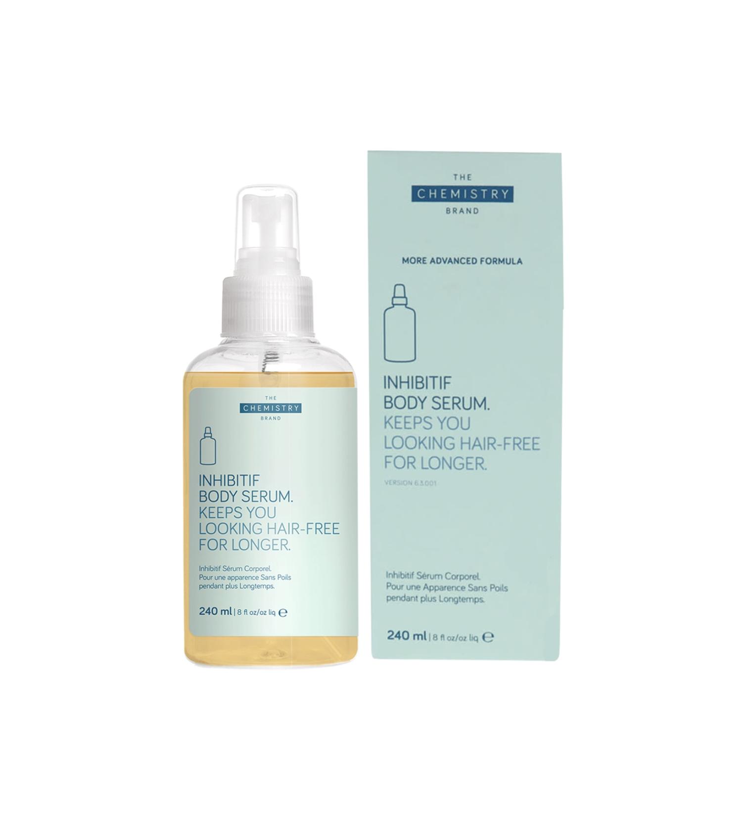 The Chemistry Brand Inhibitif Body Serum (Moisturizing Redness and Ingrown Hair Minimizing Body Serum) 240 Ml