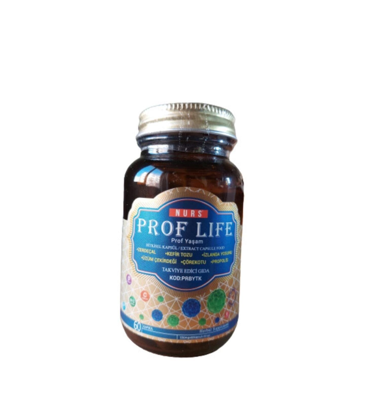 Nurs Lokman Hekim Prof Life Herbal Mixed Capsules 60 Pcs