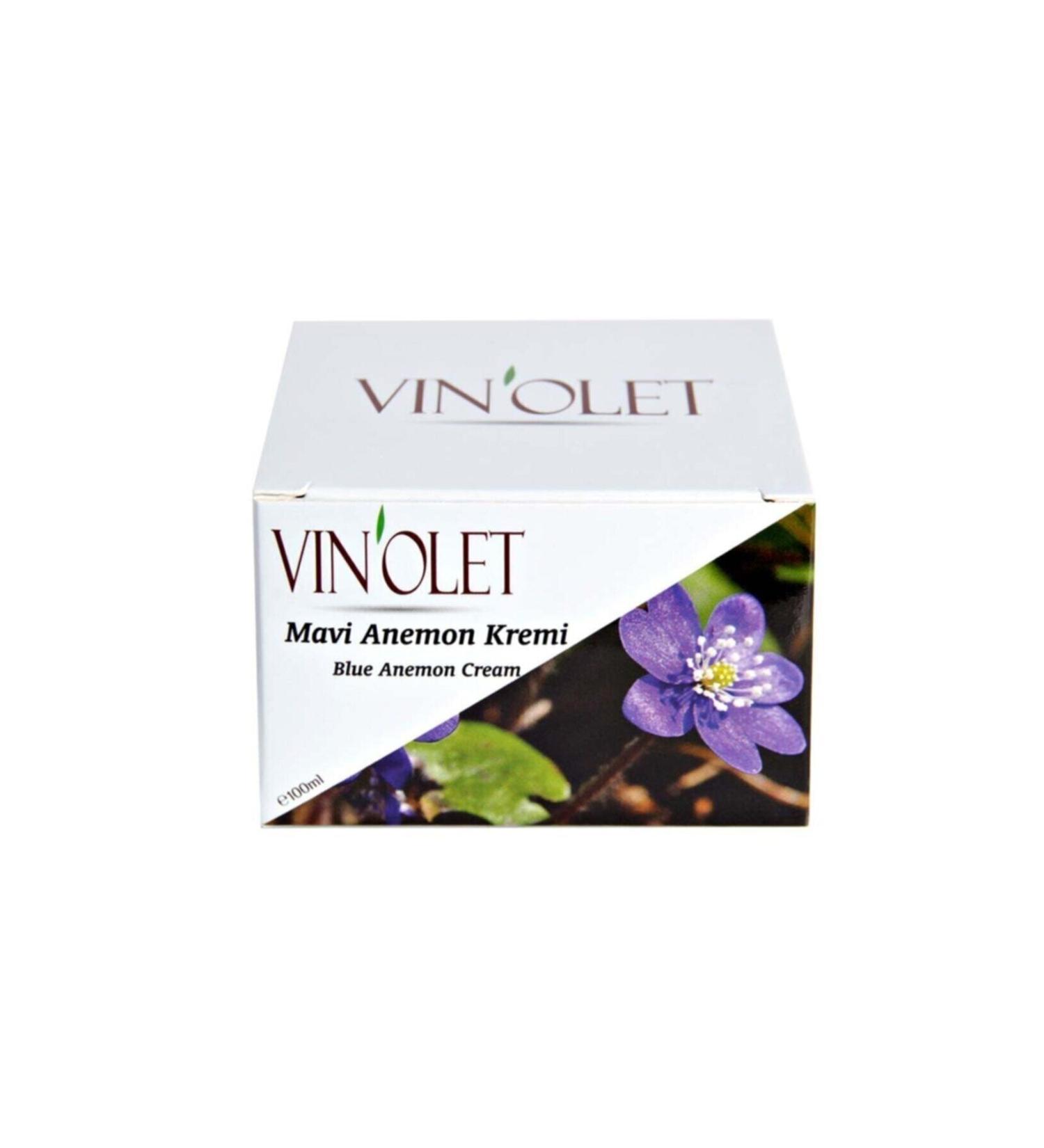 Vinolet Blue Anemone Cream