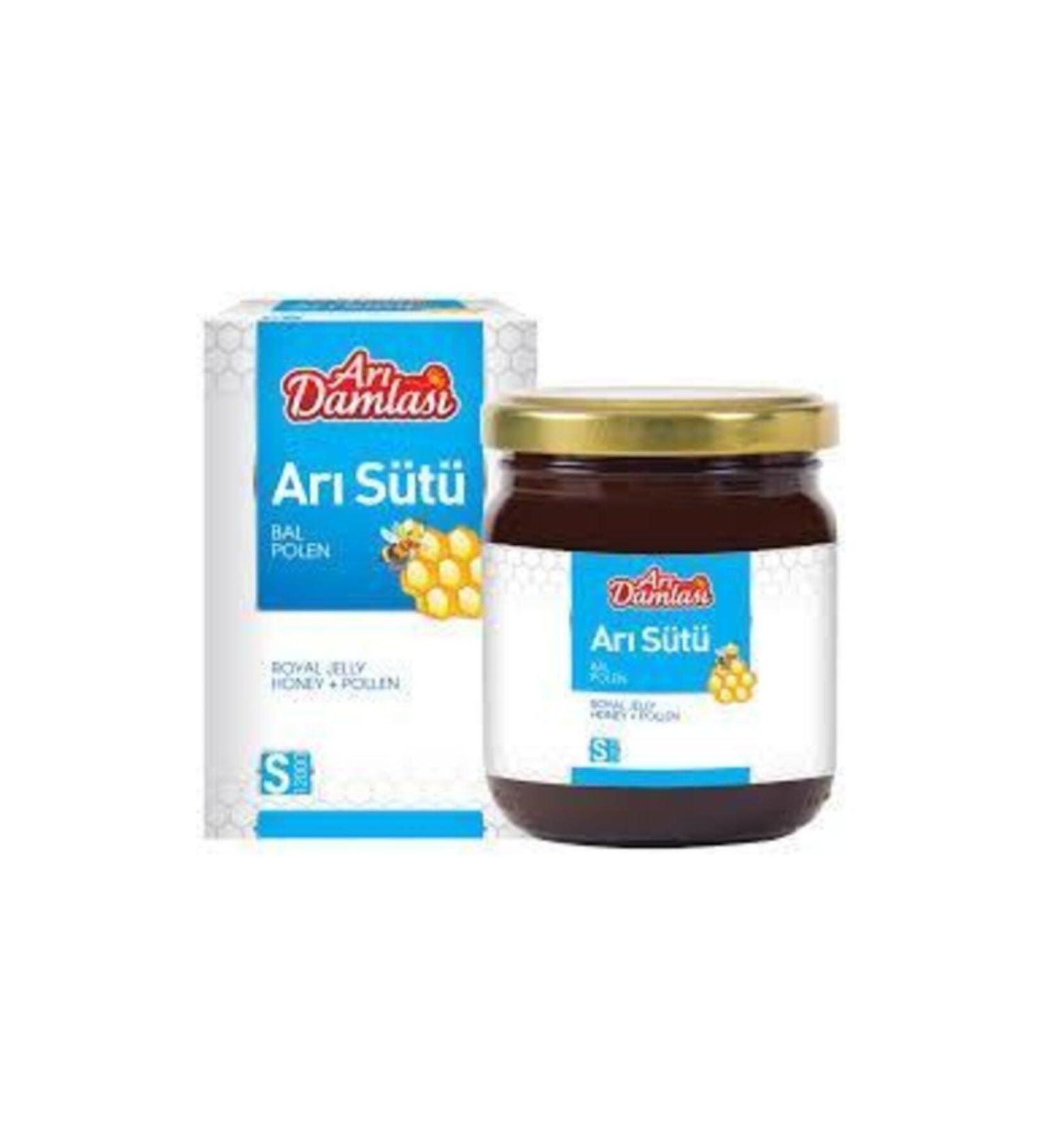 Bee Drops Royal Jelly Honey Pollen Super Dose 230 Gr Additive-Free 0 Natural