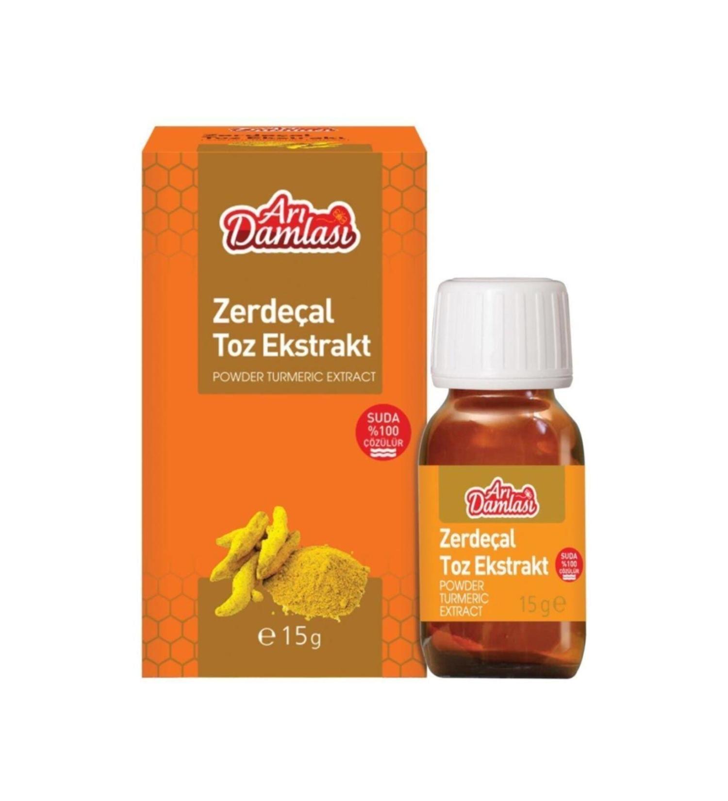 Bee Drops Herbal Turmeric Powder Extract 15 Gr