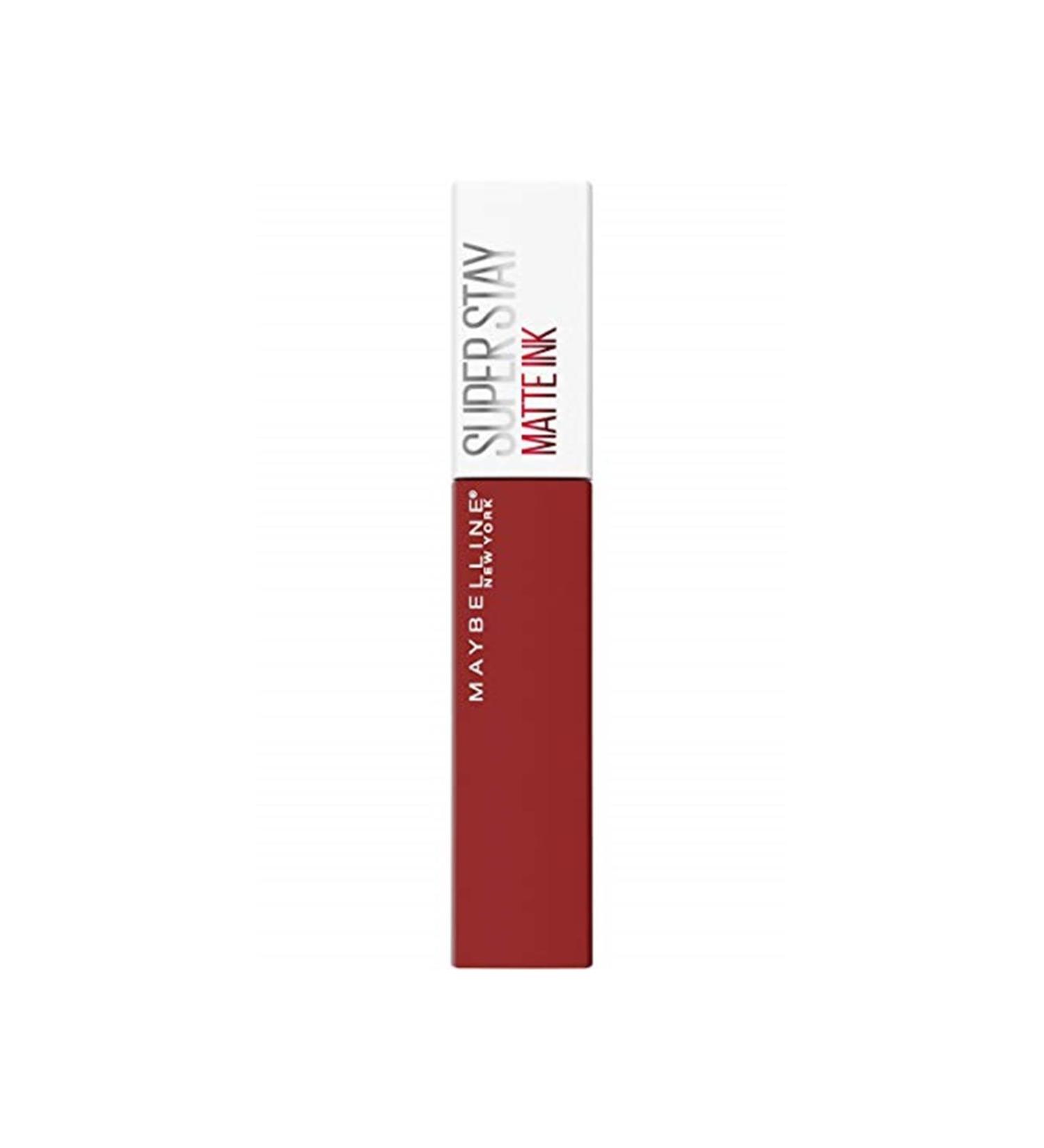 Maybeline New York Super Stay Matte Ink Liquid Matte Lipstick - 335 Hustler- Red 1 Pack