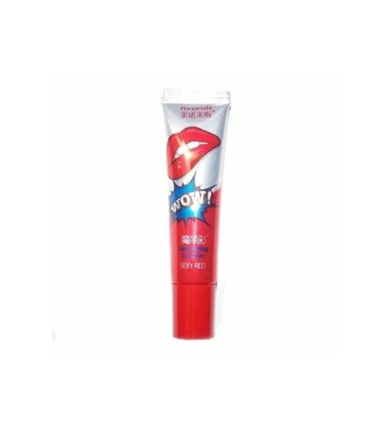 WOW Romantic Bear Peelable Lipstick Sexy Red 15gr