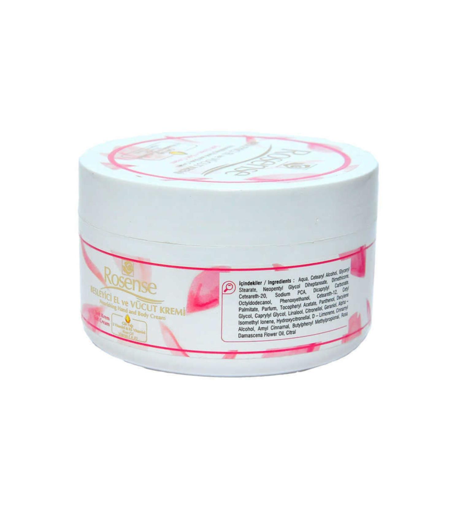 Angel Of Life Nourishing Hand and Body Cream with Rose Essence 250 Ml