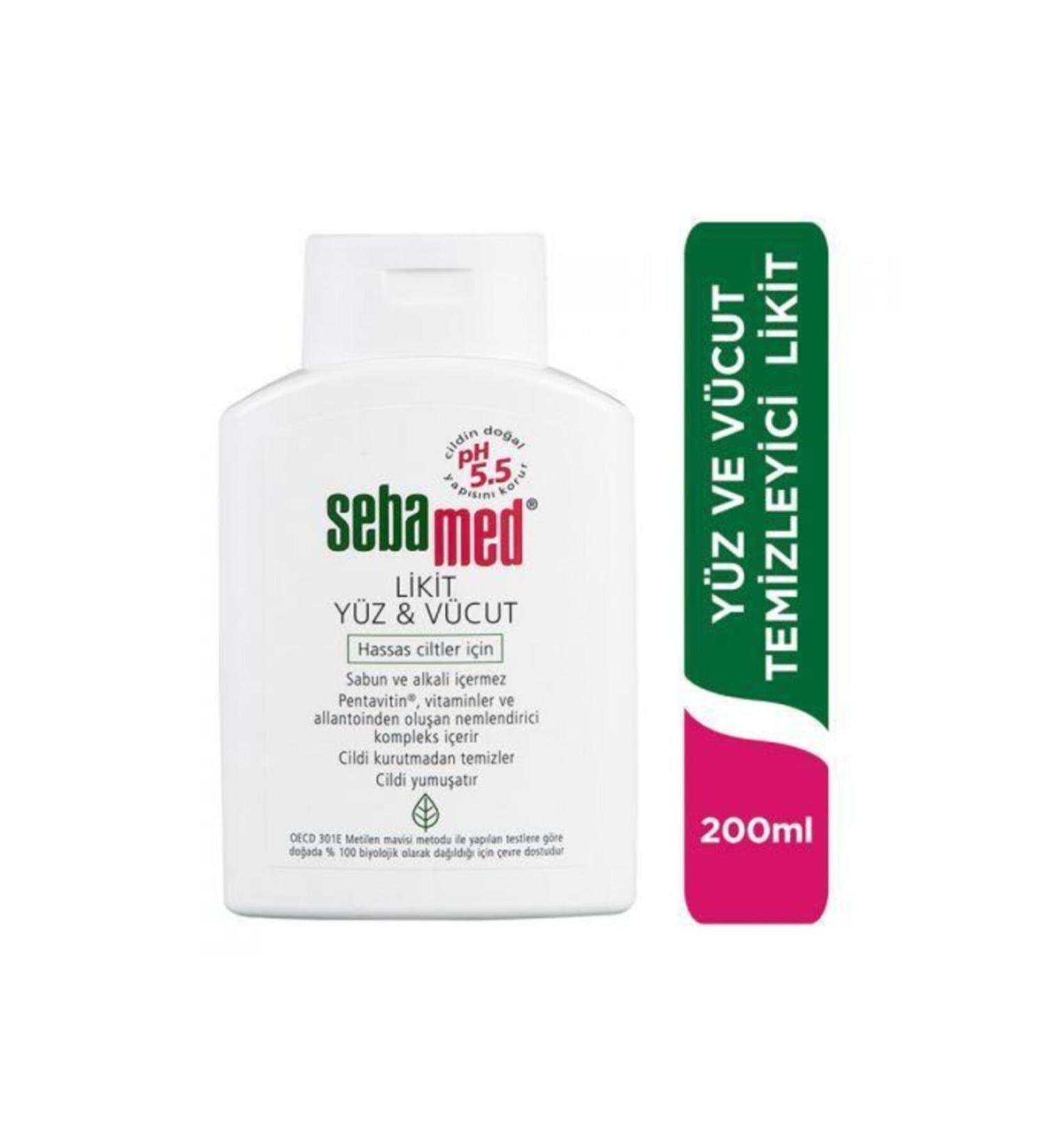 Sebamed Brand: Liquid Face & Body 200 Ml Category: Face Cleanser