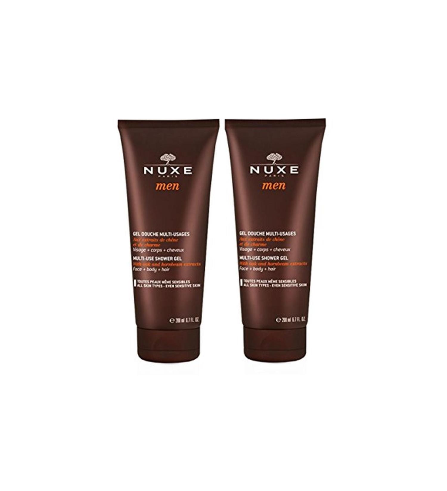 Nuxe Brand: Men Gel Douche Shower Gel Shower Gel 2x200 Ml 1 Pack Category: Shower Gel