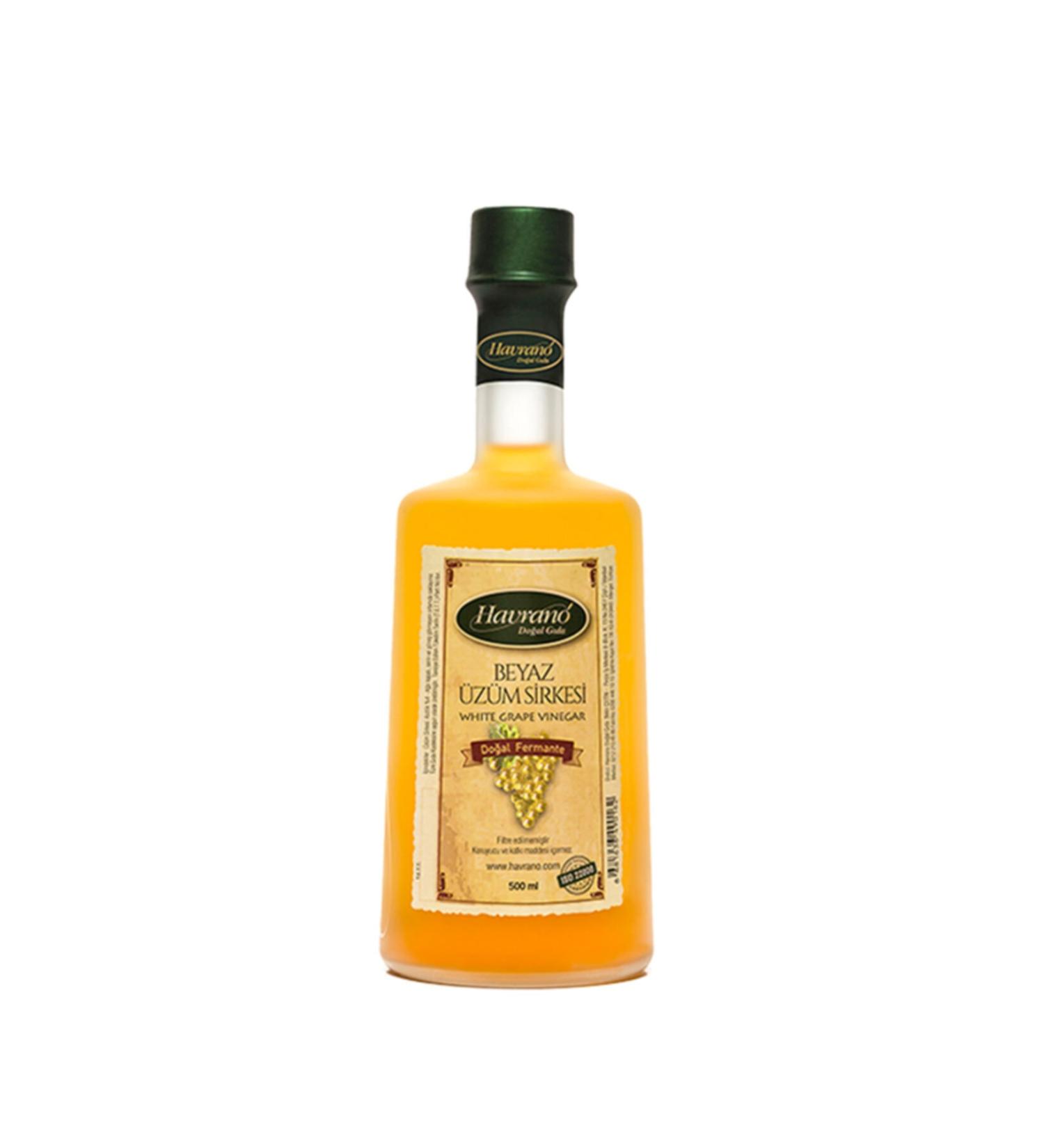 Havrano 0 Natural White Grape Vinegar (500 Ml)