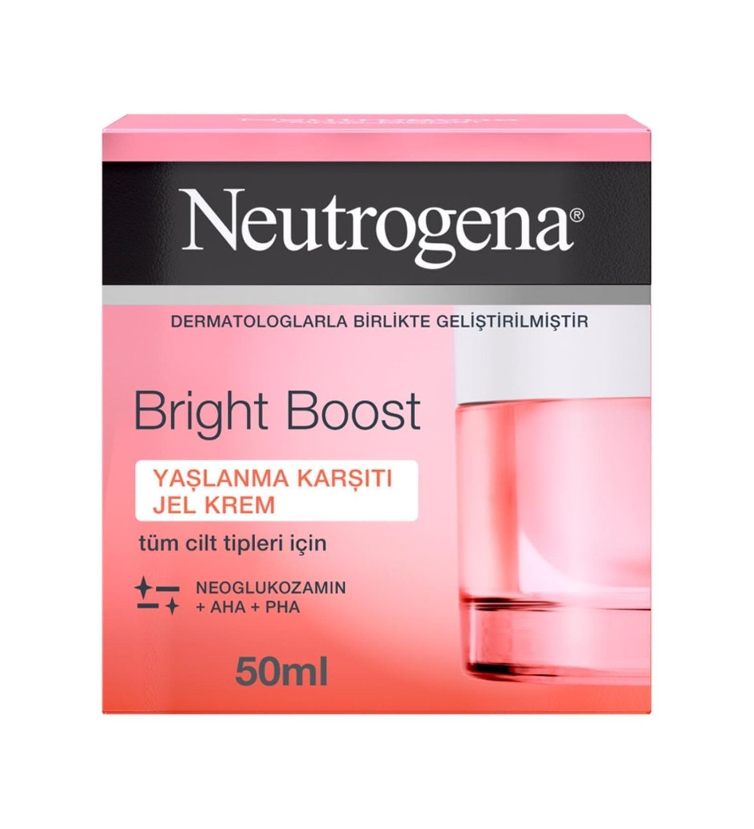 Neutrogena Brand: Bright Boost Anti-Aging Gel Cream 50 Ml Category: Body Cream