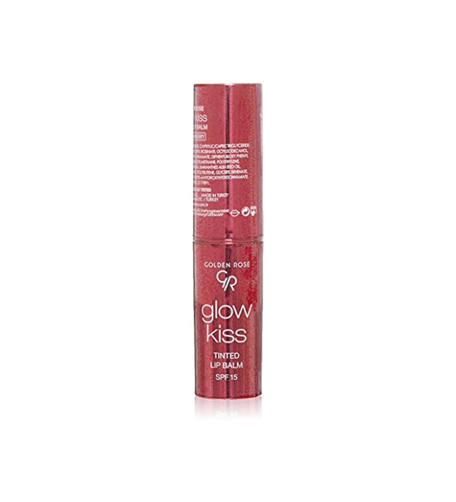 Golden Rose Gr Glow Kiss Tinted Lip Balm No: Strawberry 1 Pack (1 X 1 Piece) - Buy Online on GoSupps.com