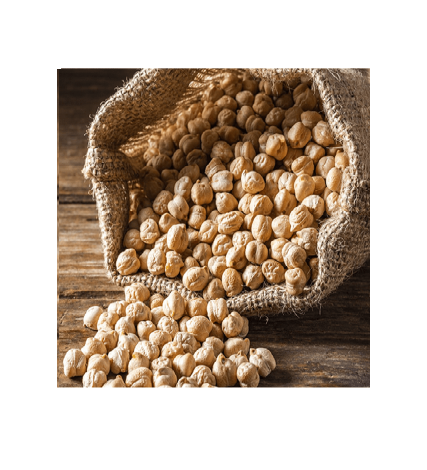 Organic Local White Chickpeas 1 kg