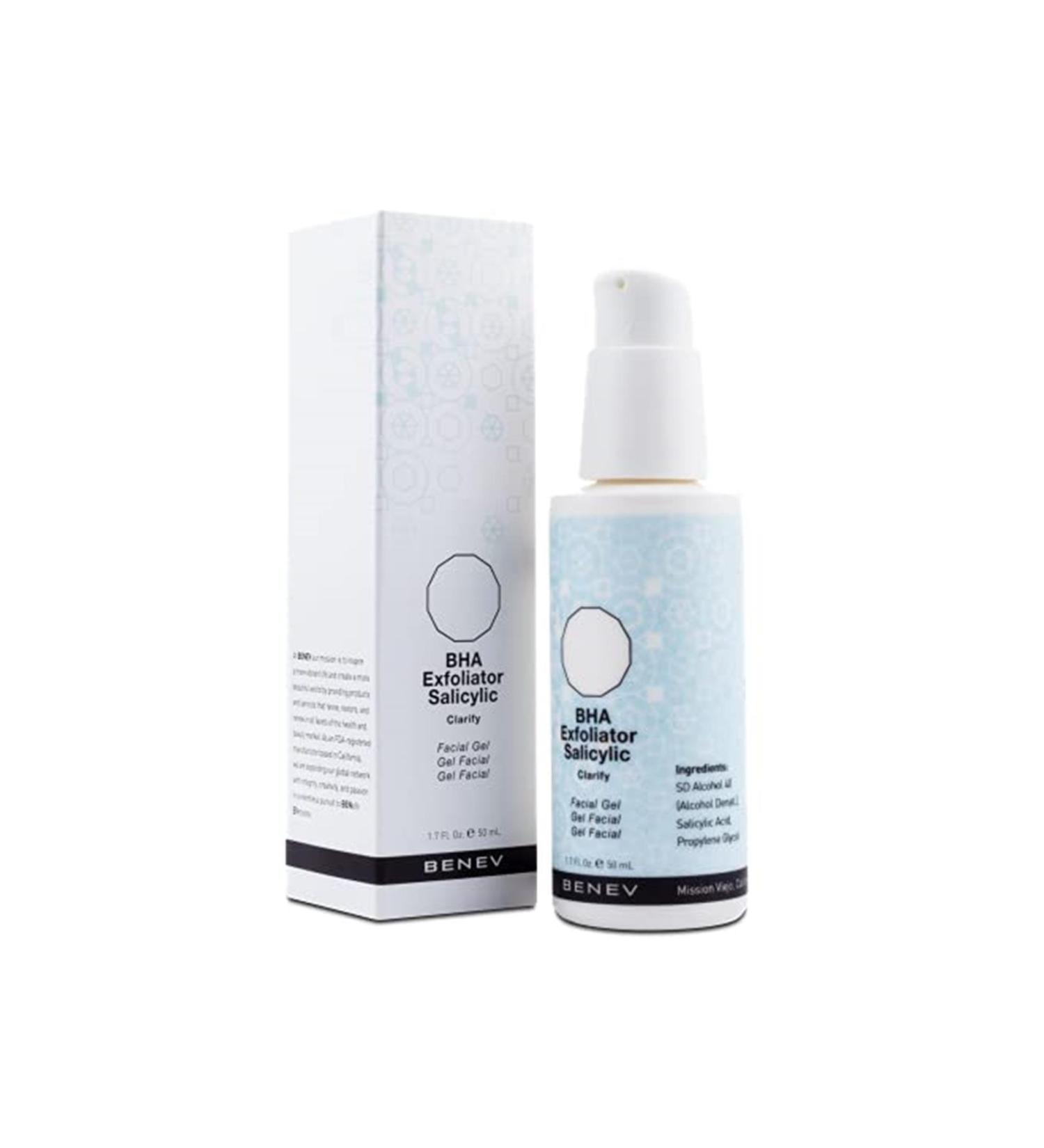 Benev Bha Exfoliator - Salicylic Acid (BHA) Granule-Free Peeling Oily Skin - Buy Online on GoSupps.com