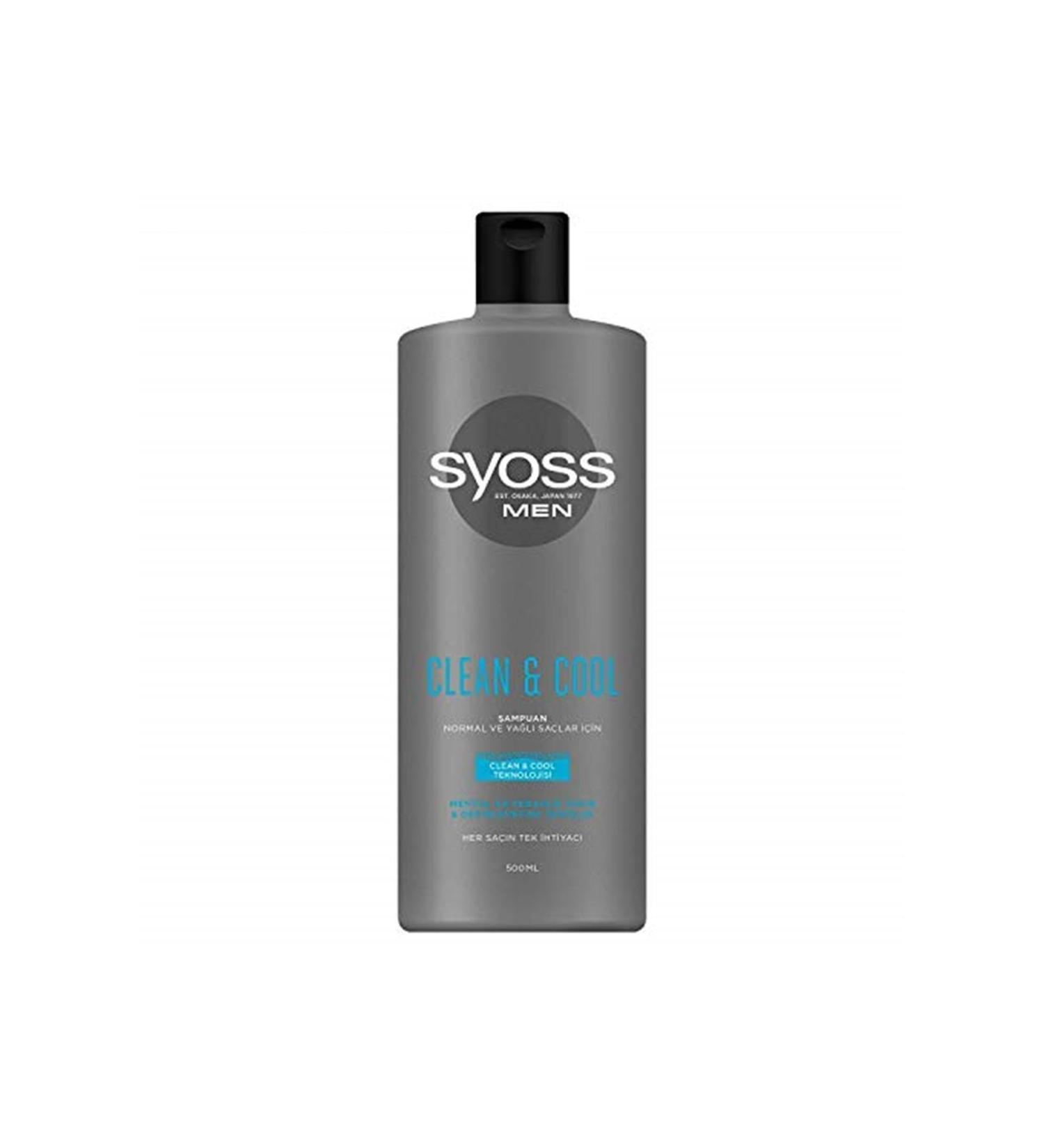 Syoss Men Clean&cool Hair Care Shampoo 500 ml Shampoo