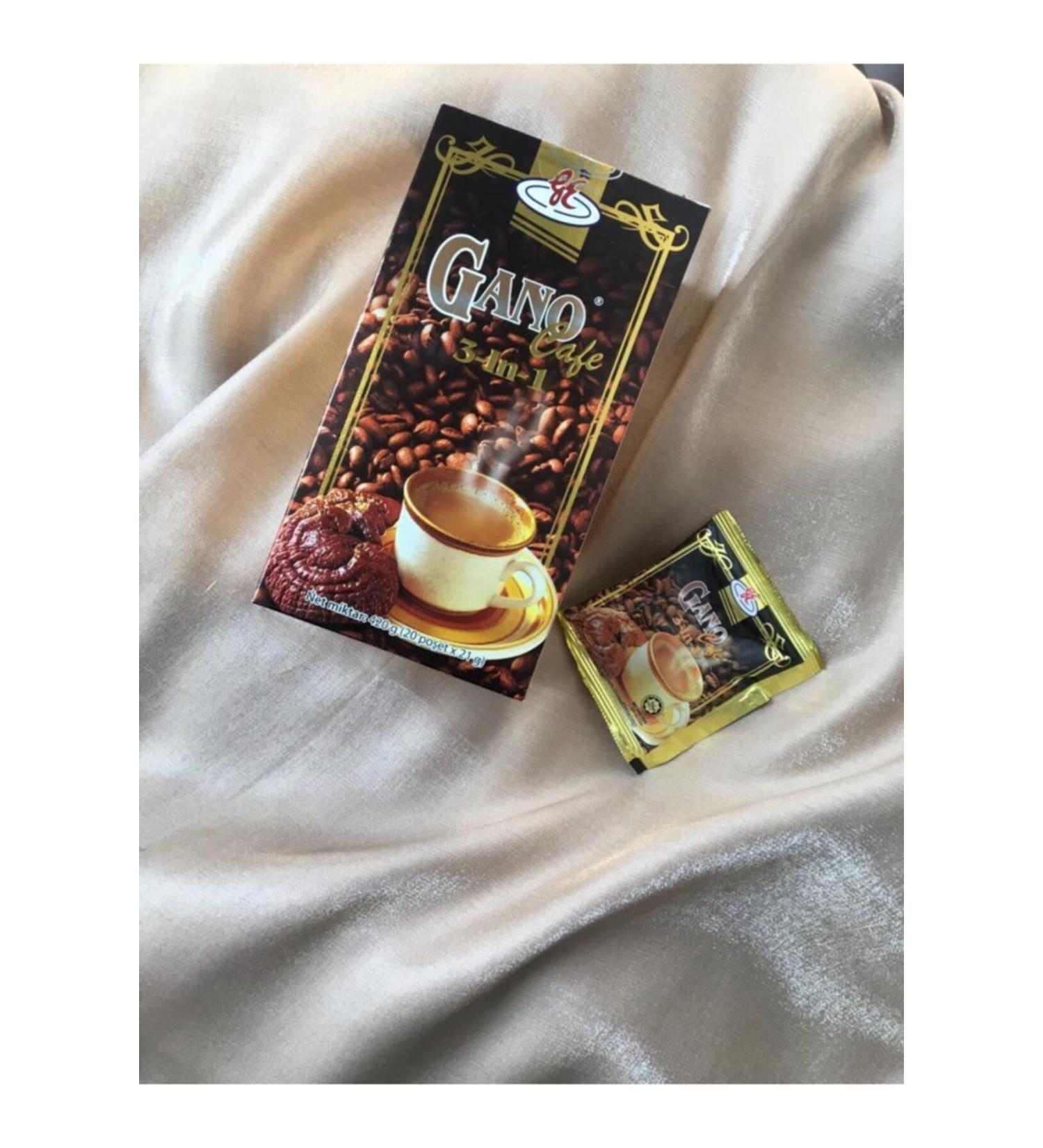 GanoExcel Gano3in1 Coffee - Ganoclassic Coffee - Ganorooibos Tea 3 Piece Set