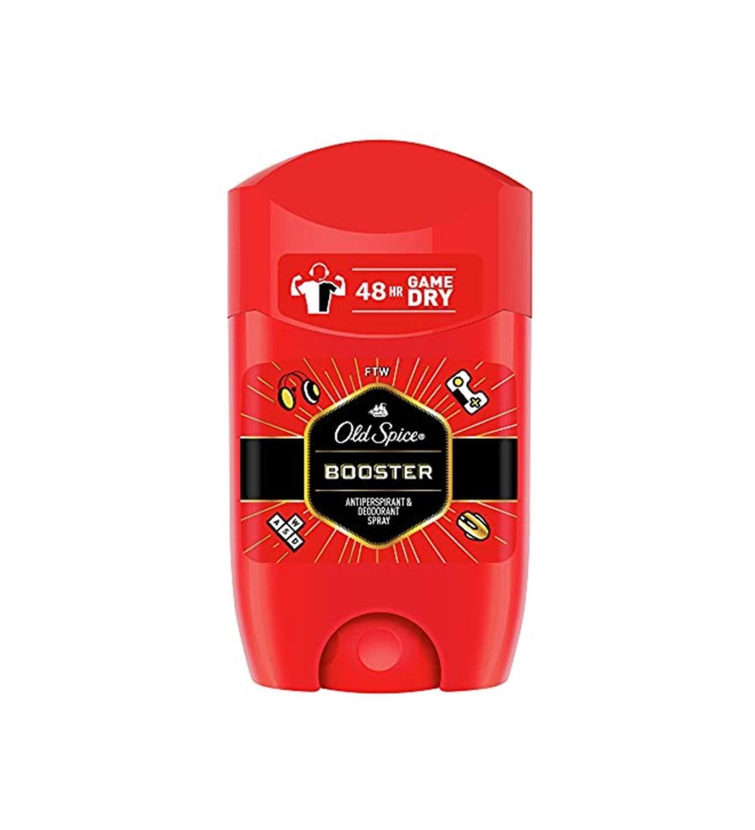 Old Spice Booster Antiperspirant Stick Deodorant for Men 50 Ml Category: Deodorant - Buy Online on GoSupps.com