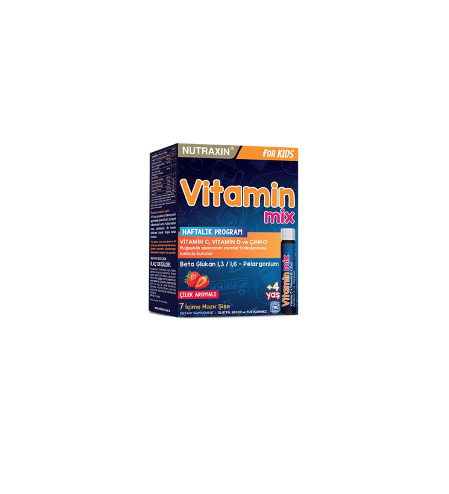Nutraxin Vitamin Mix For Children 7 Bottles