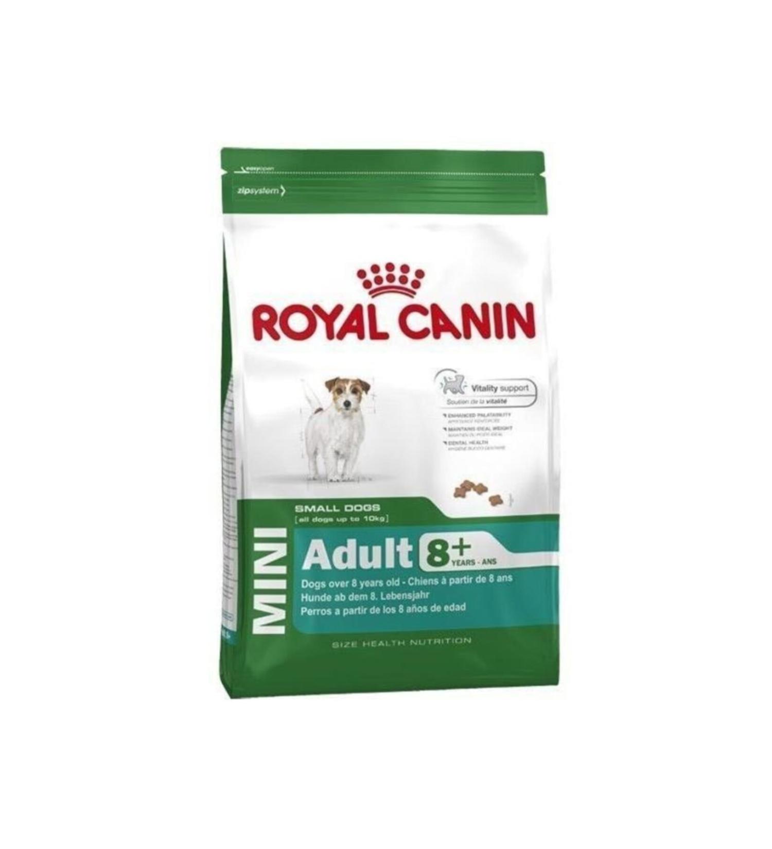Royal Canin Mini Adult +8 Years Old Dog Food 2 kg