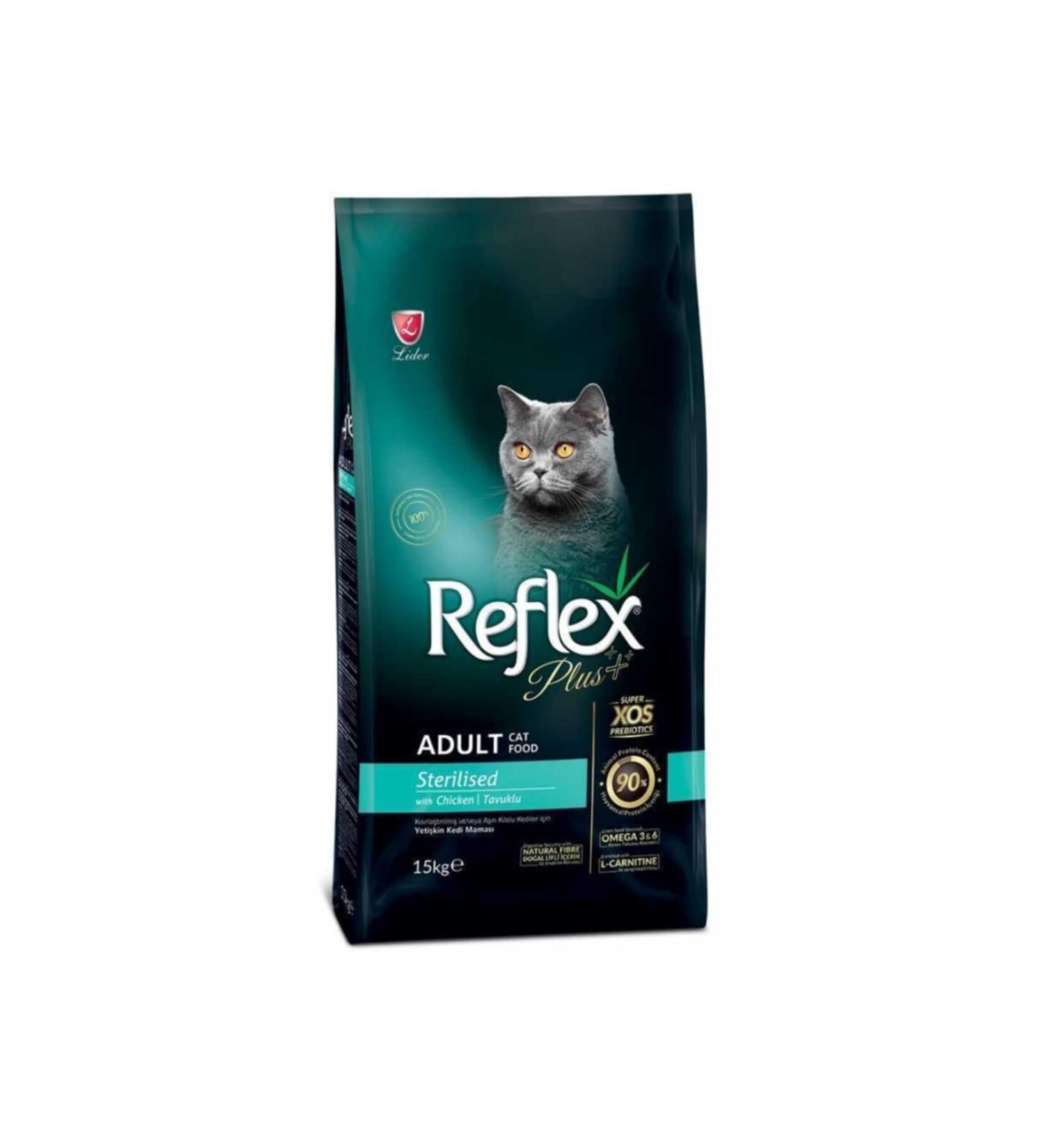 Reflex Plus Chicken Sterilized Cat Food 1.5 Kg