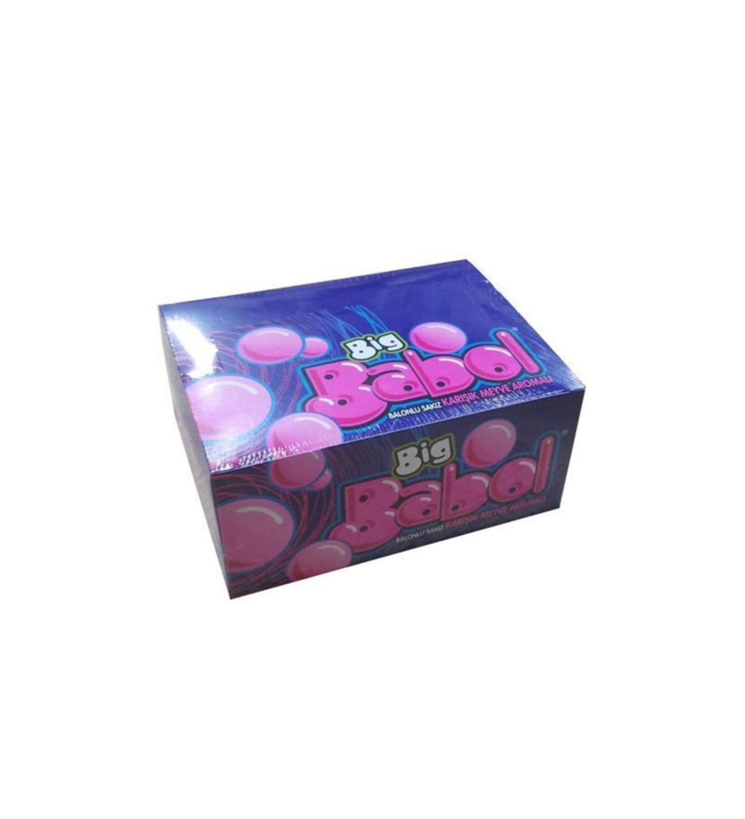 Big Babol Mono Tutti Frutti Gum 2gr X 90 Pcs