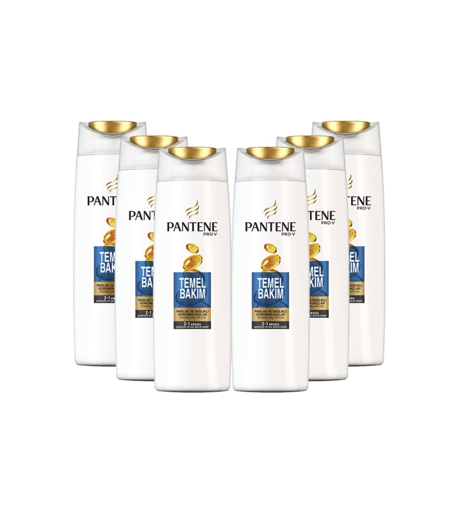 Pantene Basic Care Shampoo 6x500 3000 ml