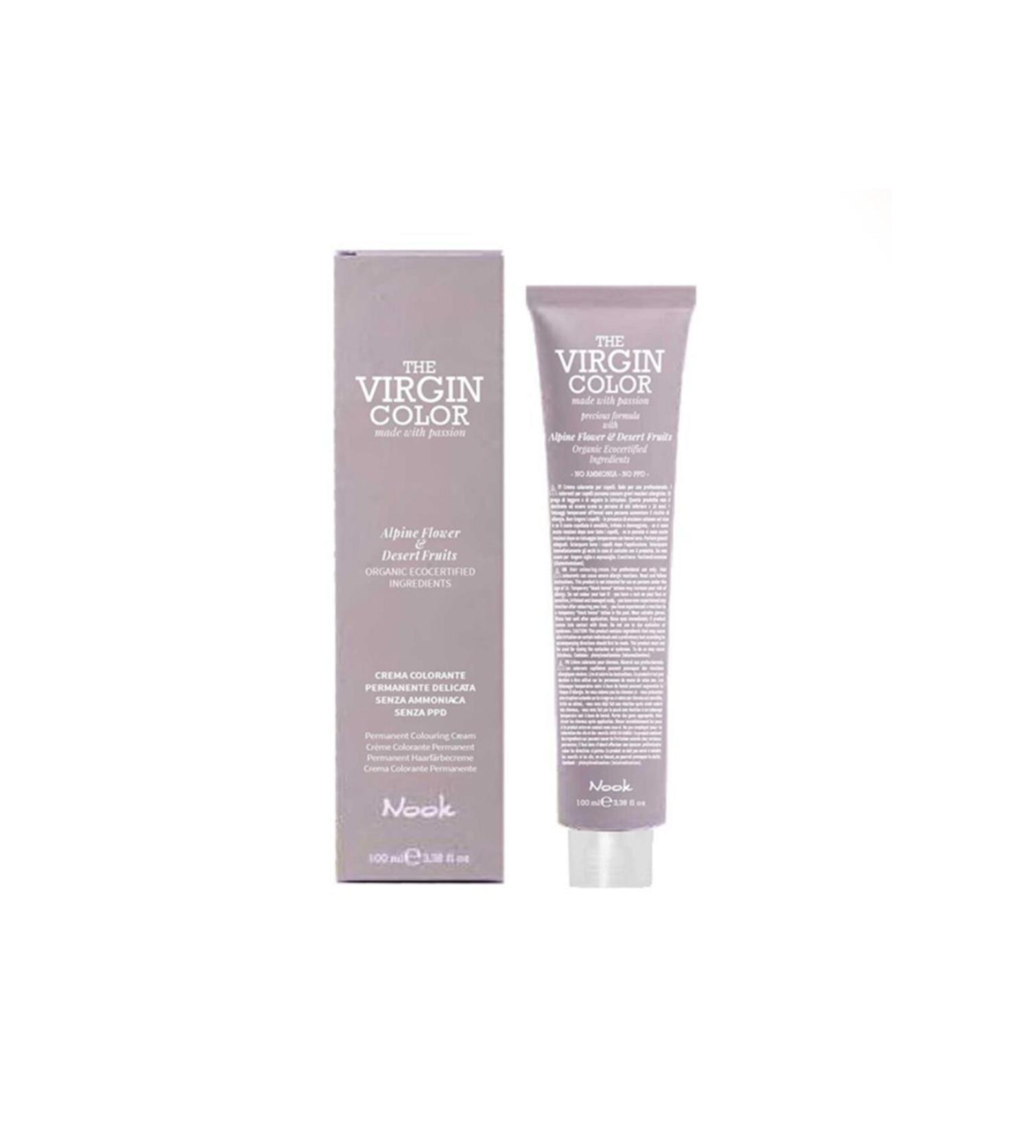 Nook The Virgin Color Ammonia Free Hair Dye 8.1 Light Blonde Ash 100 ml