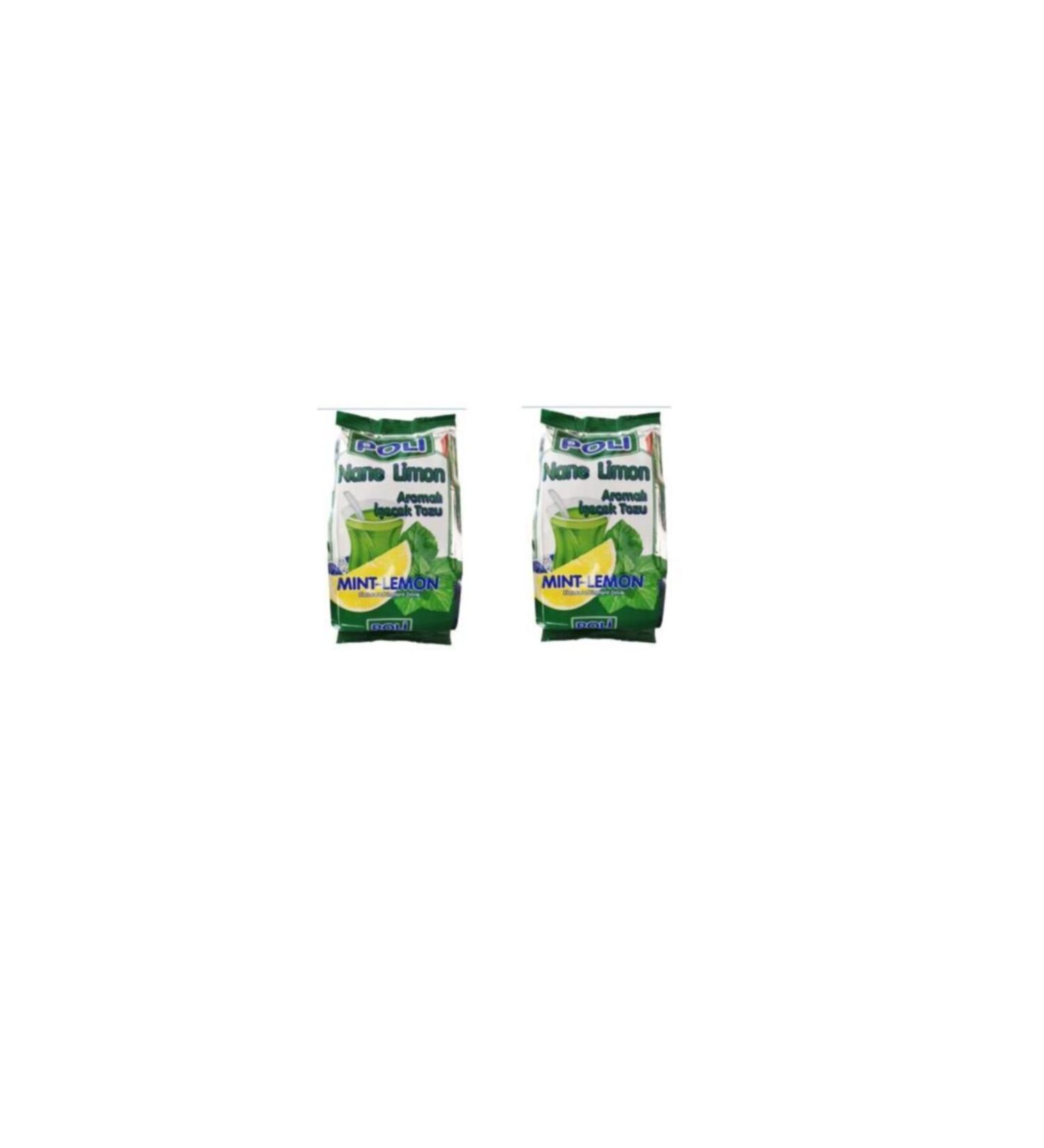 Poli Mint Lemon Powder 450 gr - 2 Pieces. Total 900 gr