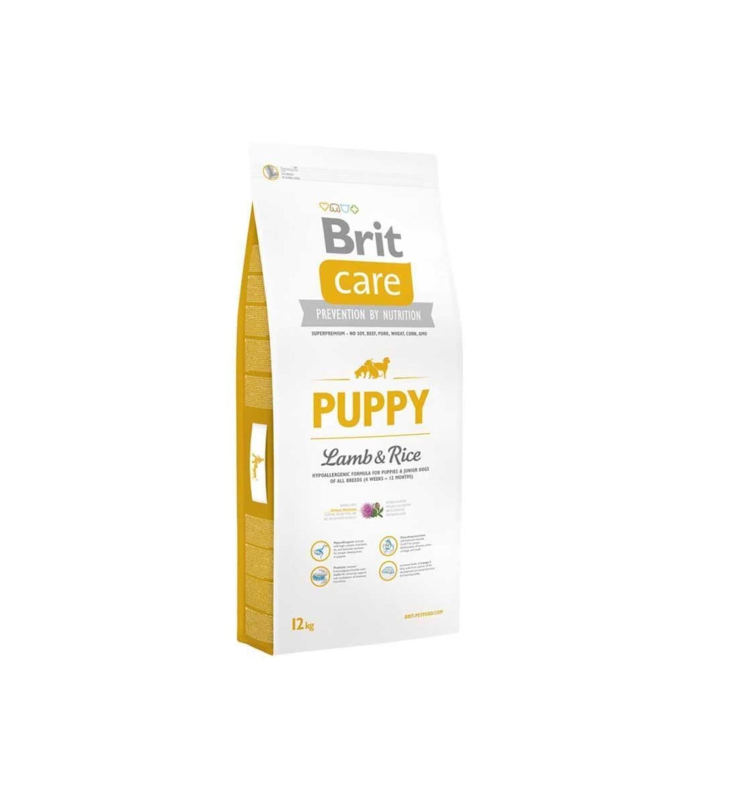 Brit Care Hypo-allergenic Lamb Puppy Food for All Breeds 12 Kg