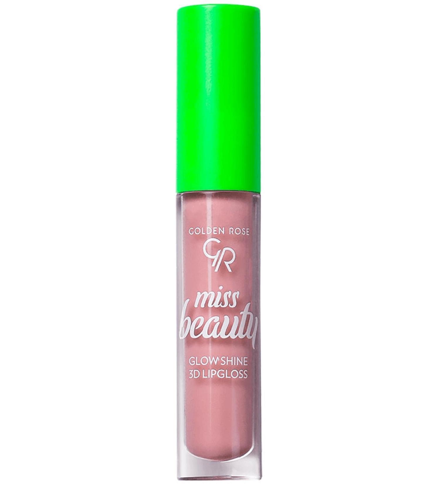 Golden Rose Miss Beauty Glow Shine 3d Lip Gloss Baby Pink No: 02