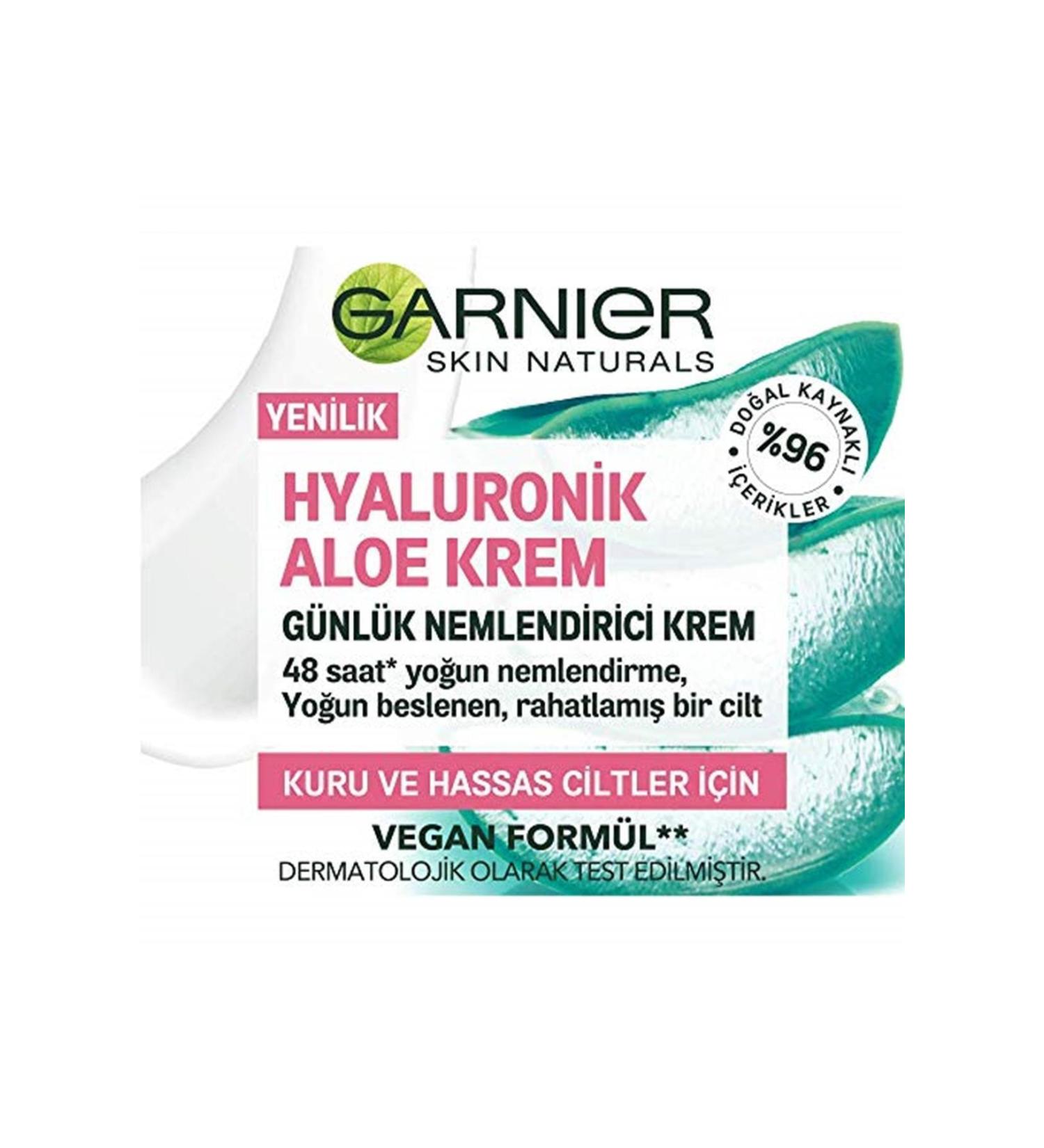 Garnier Brand: Hyaluronic Aloe Cream 50 Ml Category: Hand Cream - Buy Online on GoSupps.com
