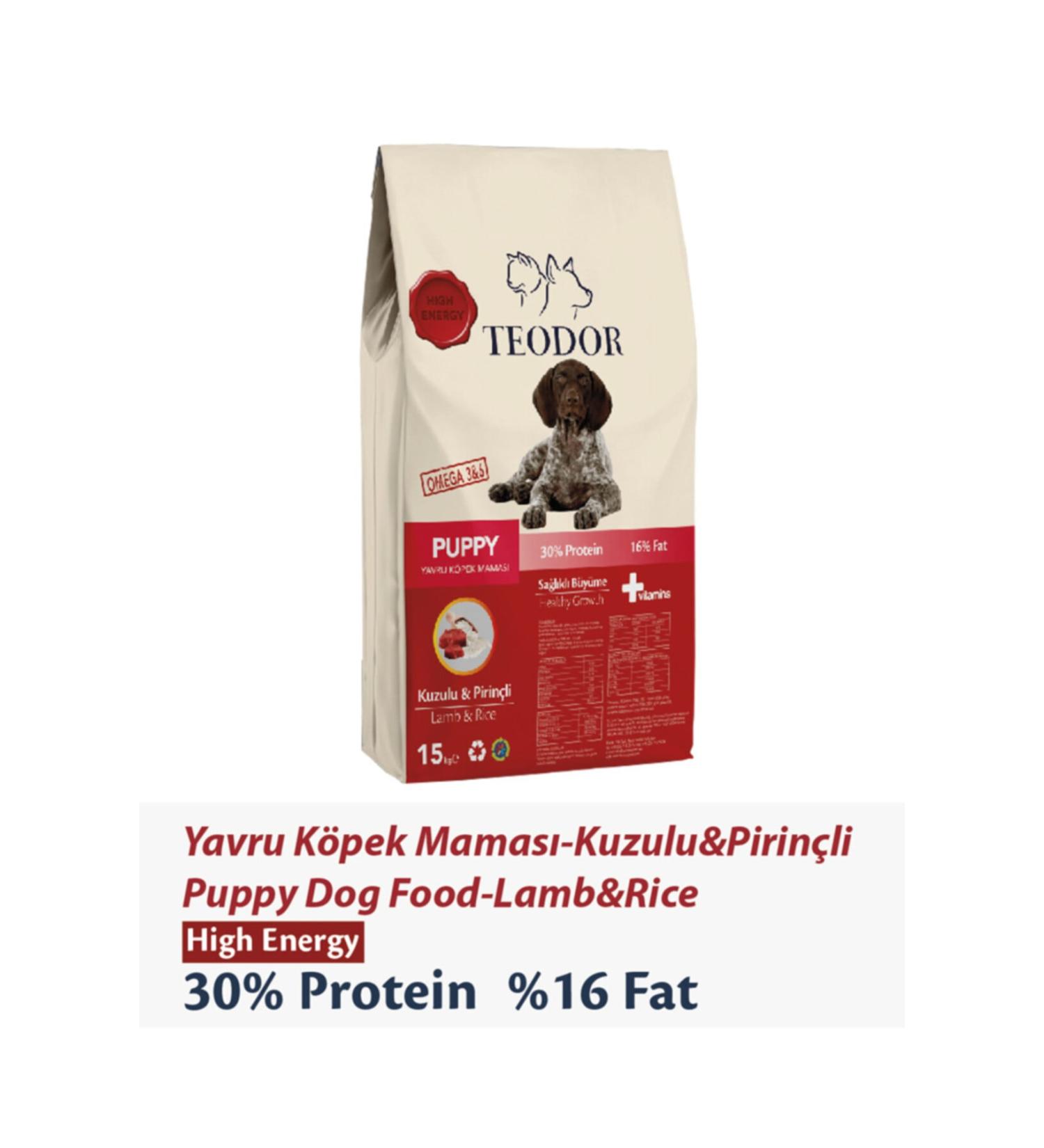 HAPPY TAILS Teodor Lamb & Rice High Energy Puppy Food