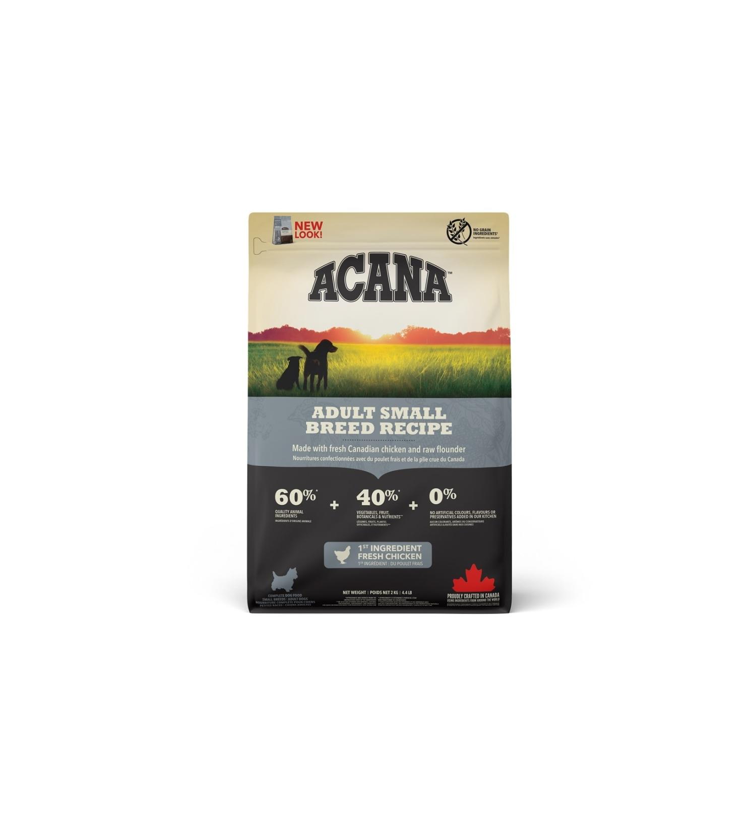 Acana Heritage Adult Small Breed Dog Food 2 Kg