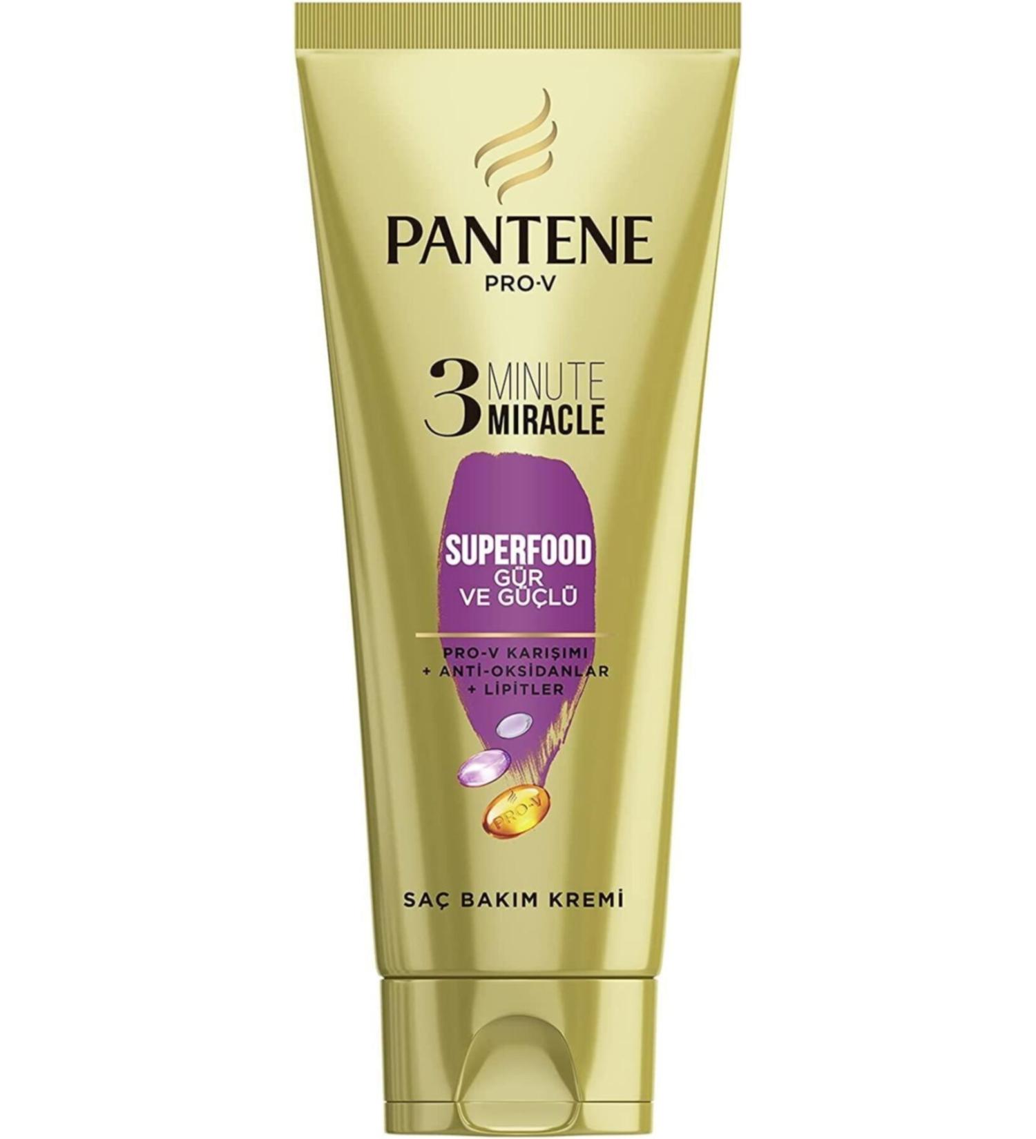 Pantene 3 Minute Superfood 200 Ml Hair Care Cream
