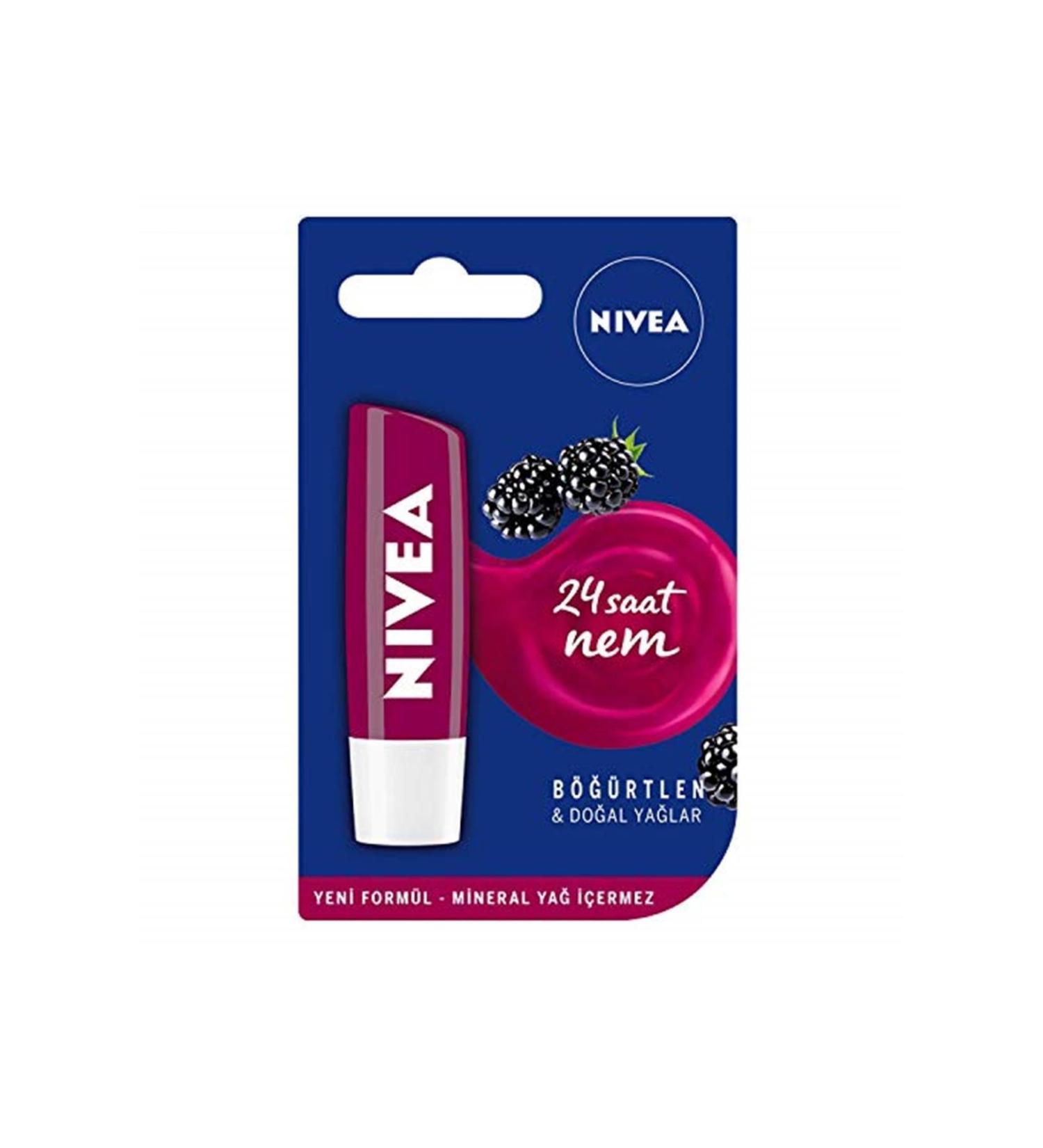 NIVEA Blackberry Lip Care Stick 4.8gr