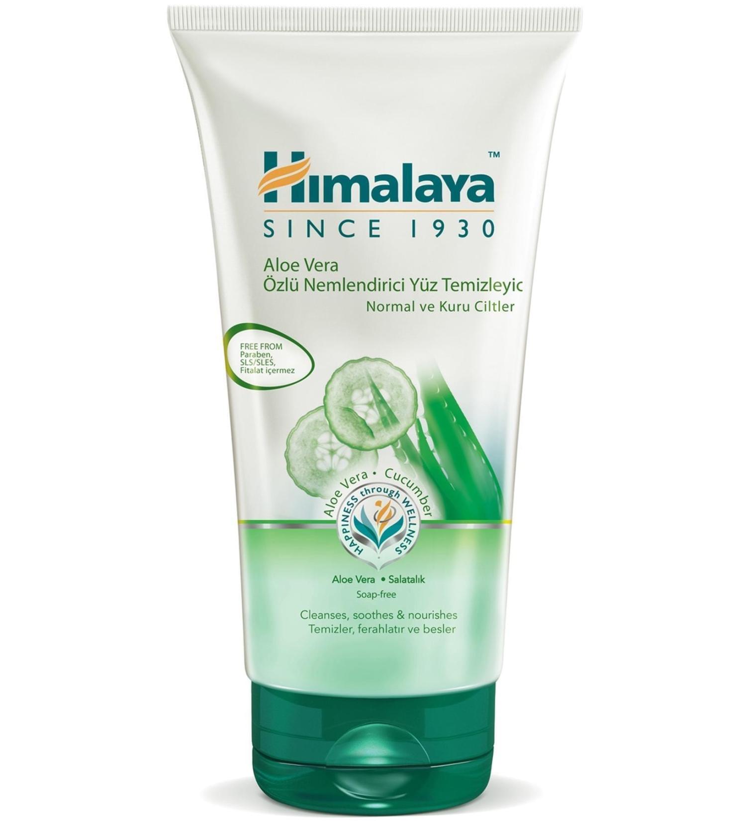Himalaya Aloe Vera Extract Moisturizing Facial Cleanser 150 Ml DKURN552