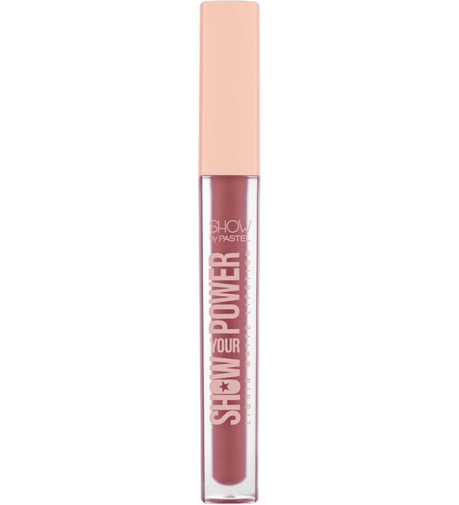 Show by Pastel Brand: Show Your Power Liquid Lipstick No: 601 Category: Lip Gloss