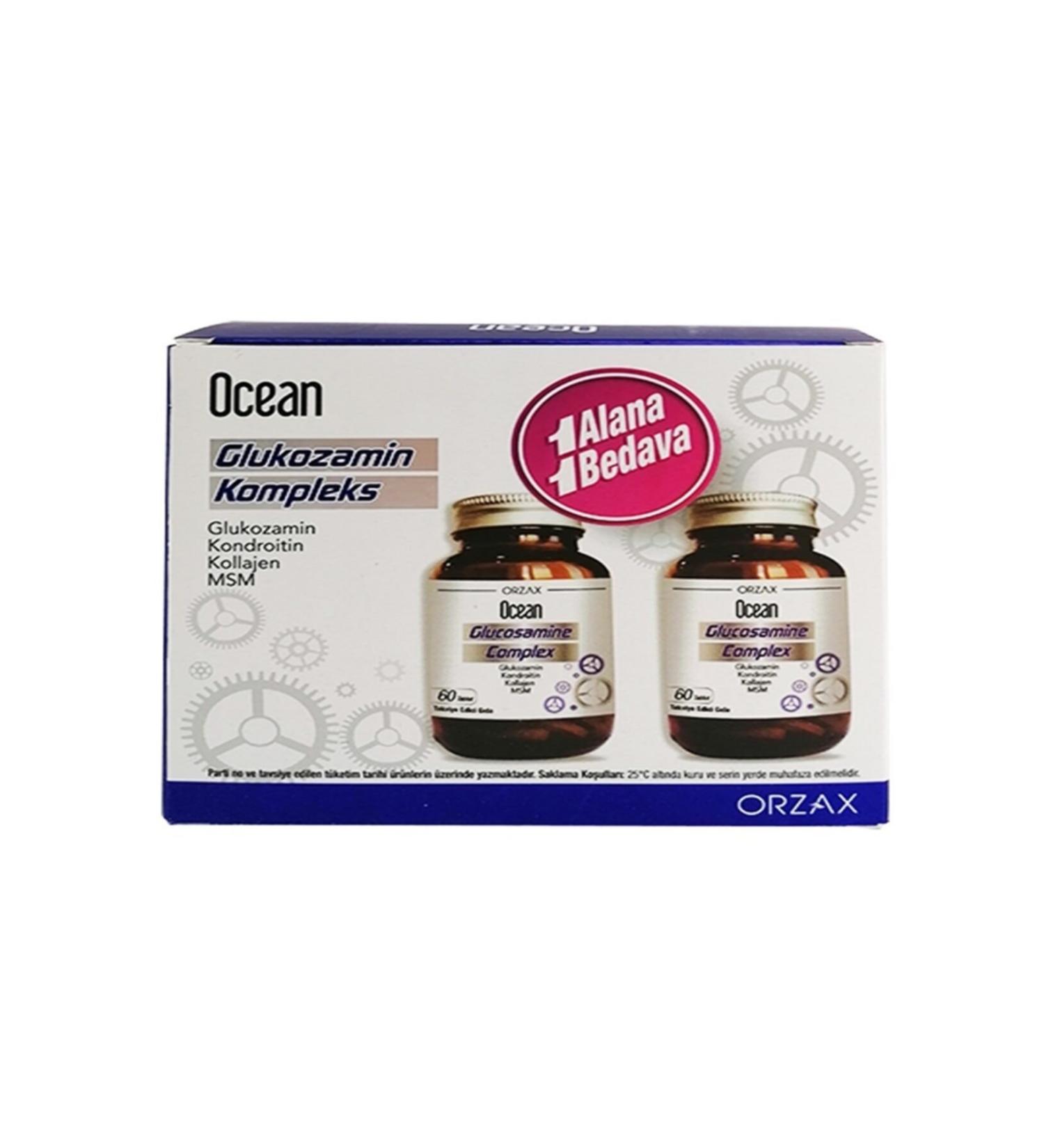 Ocaen Glucosamine Ocean Glucosamine Complex 60 Tablets Pack of 2