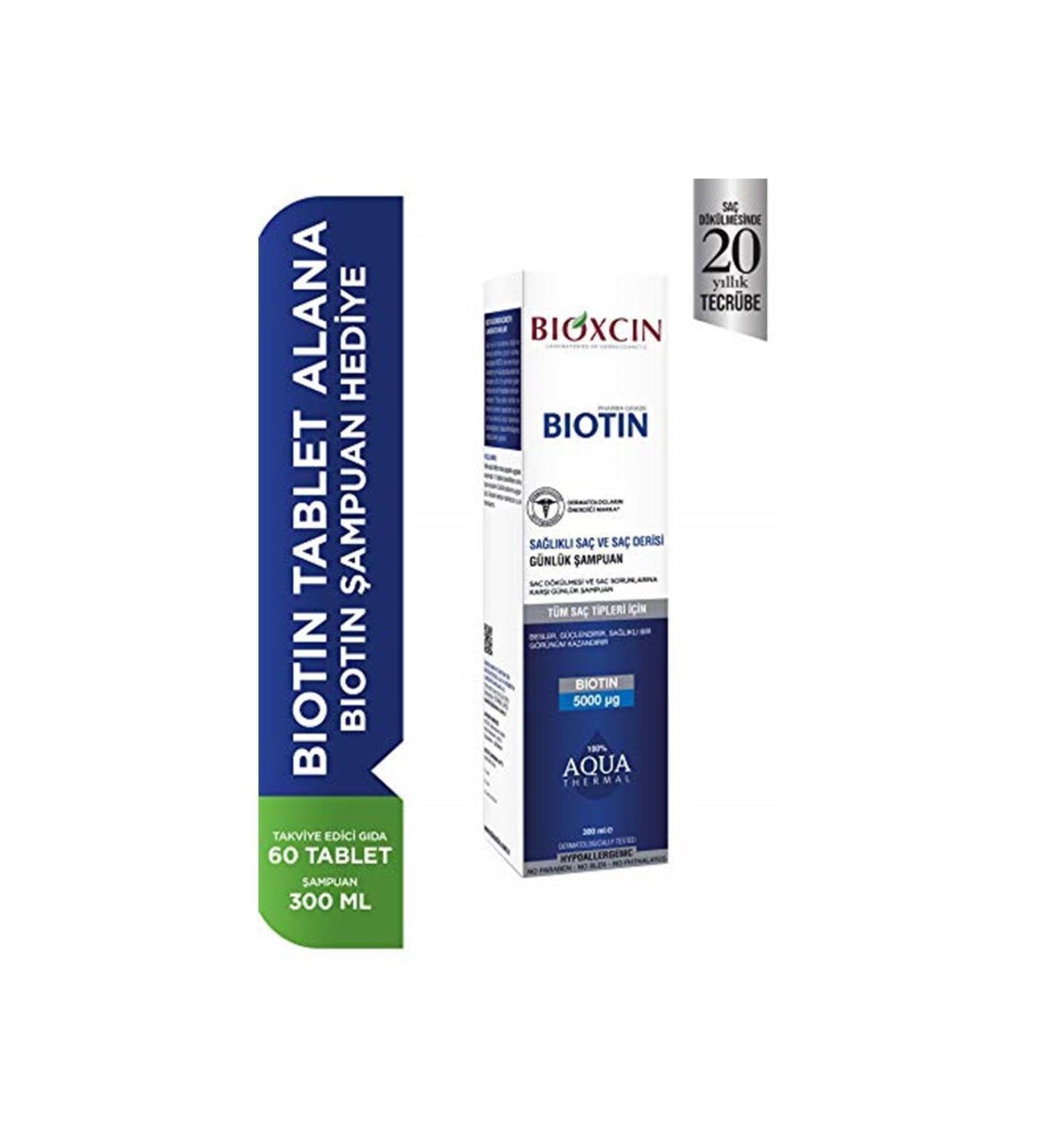 Bioxcin Biotin 5000mcg 60tb+champion Gift (coffre) 1 Package (1 X 1 Piece) - Buy Online on GoSupps.com