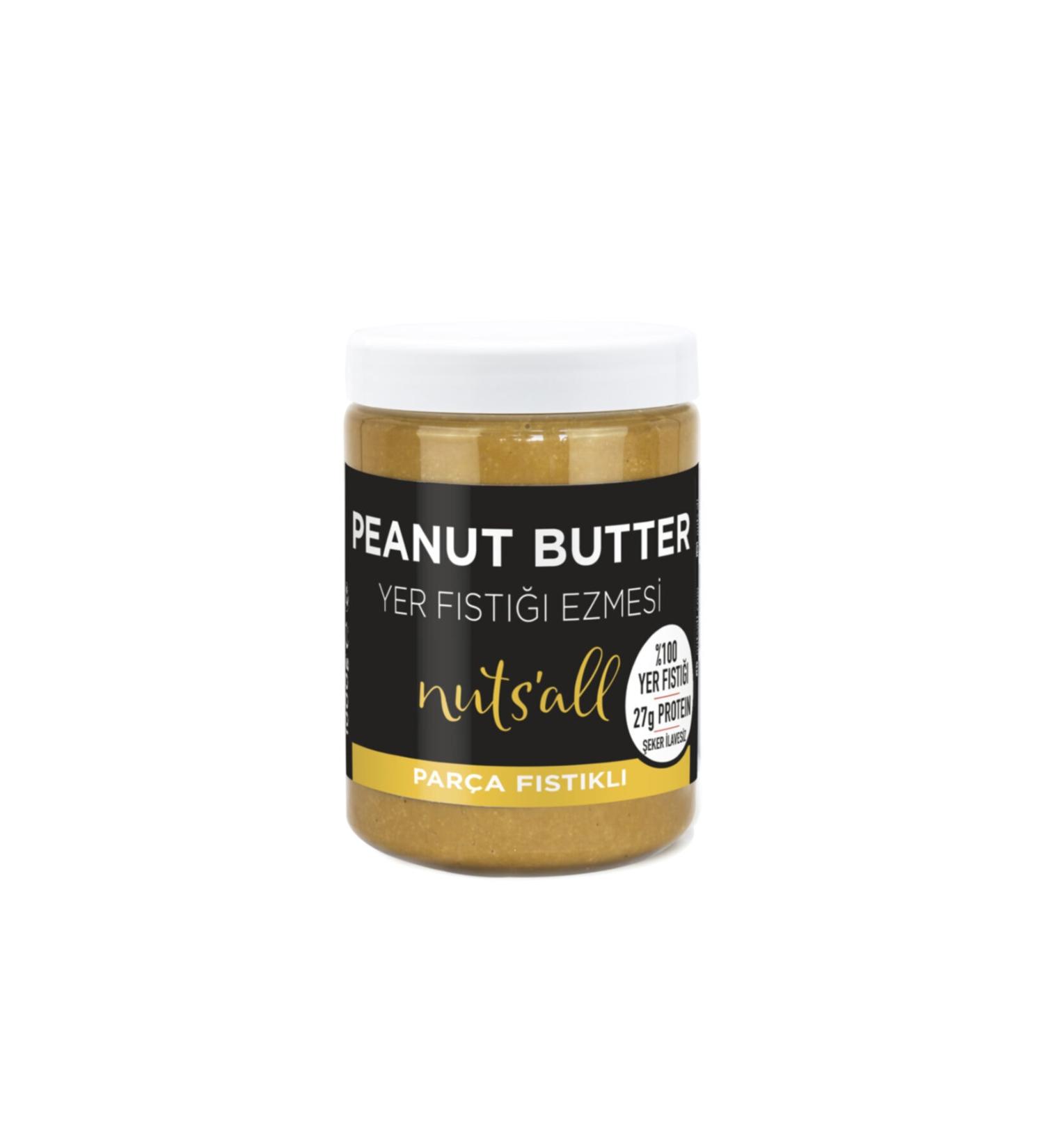 Nuts'All Peanut Butter with Pieces of Pistachios - 1000 Gr