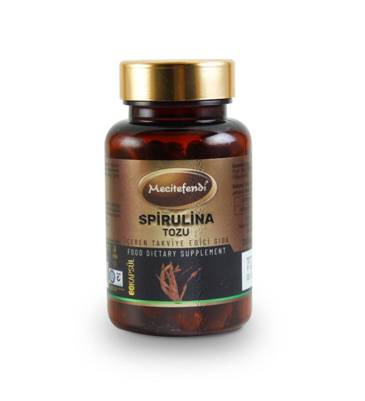 Mecit Efendi Spirulina 30 Capsules 700 Mg