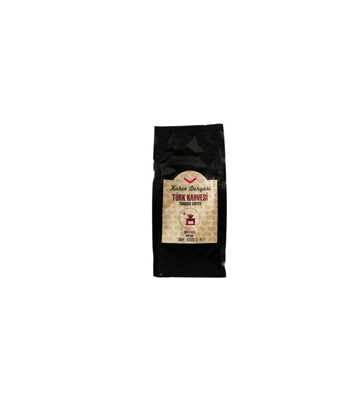 coffee deryasi Powdered Menengi Coffee 1000 Gr. Quadro Valve Packaging