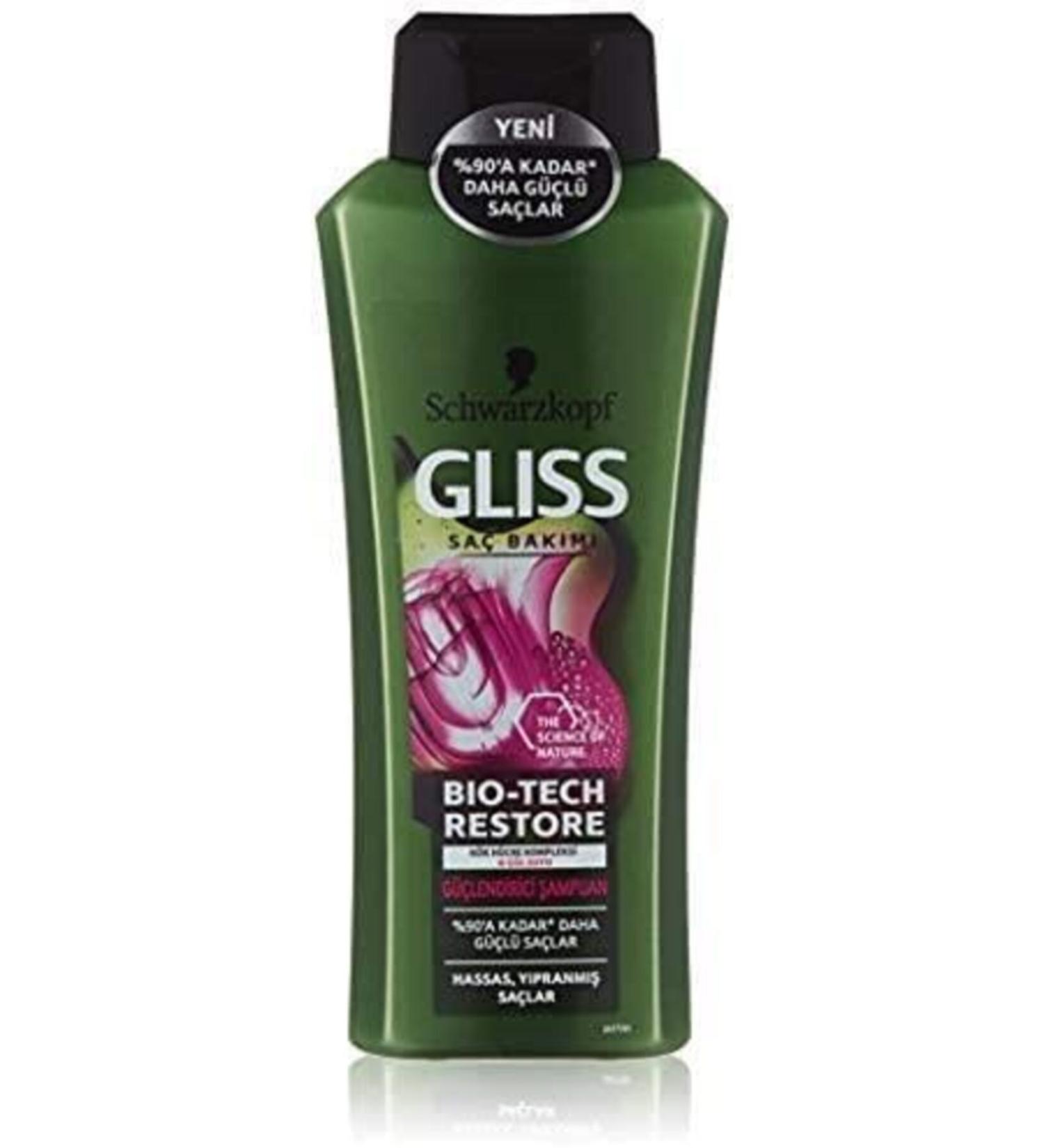 Gliss Bio-tech Strengthening Shampoo 360 ml 1 Pack